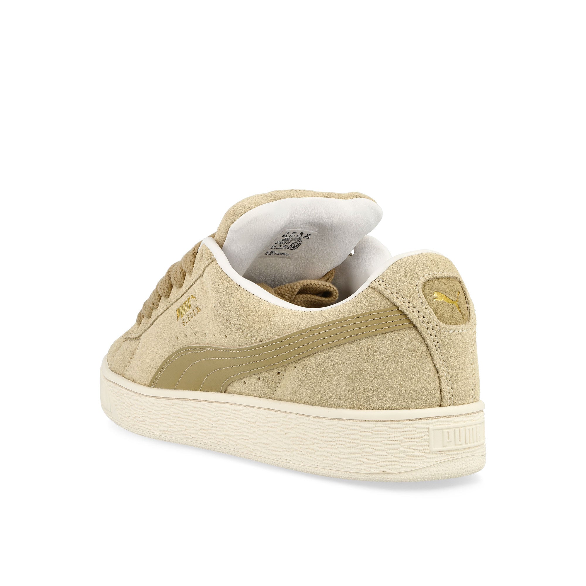 Puma Suede XL Putty - Warm White Low Top Sneakers Material | Overkill