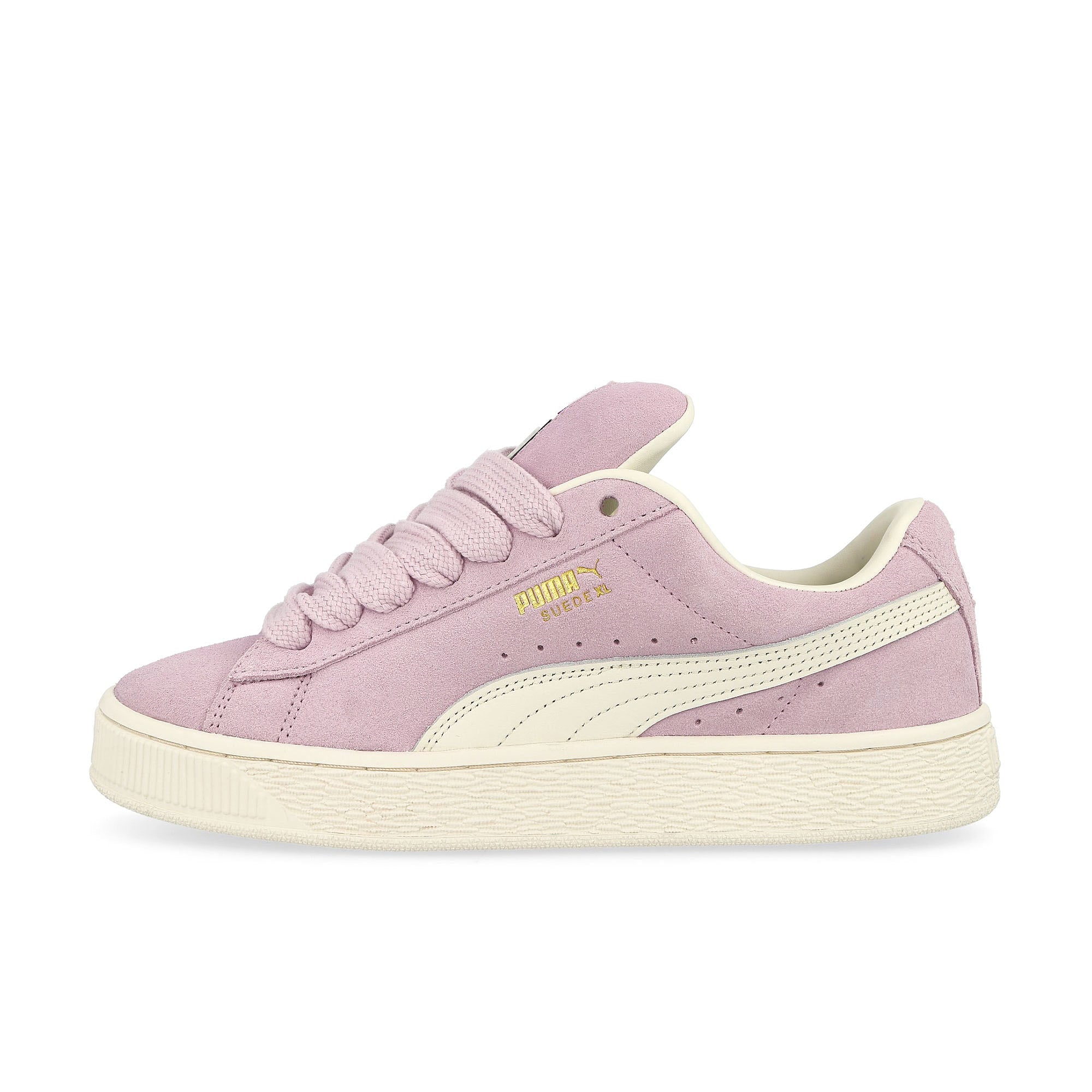 Puma Suede XL Grape Mist / Warm White Low Top Sneakers 395205 08 | Overkill