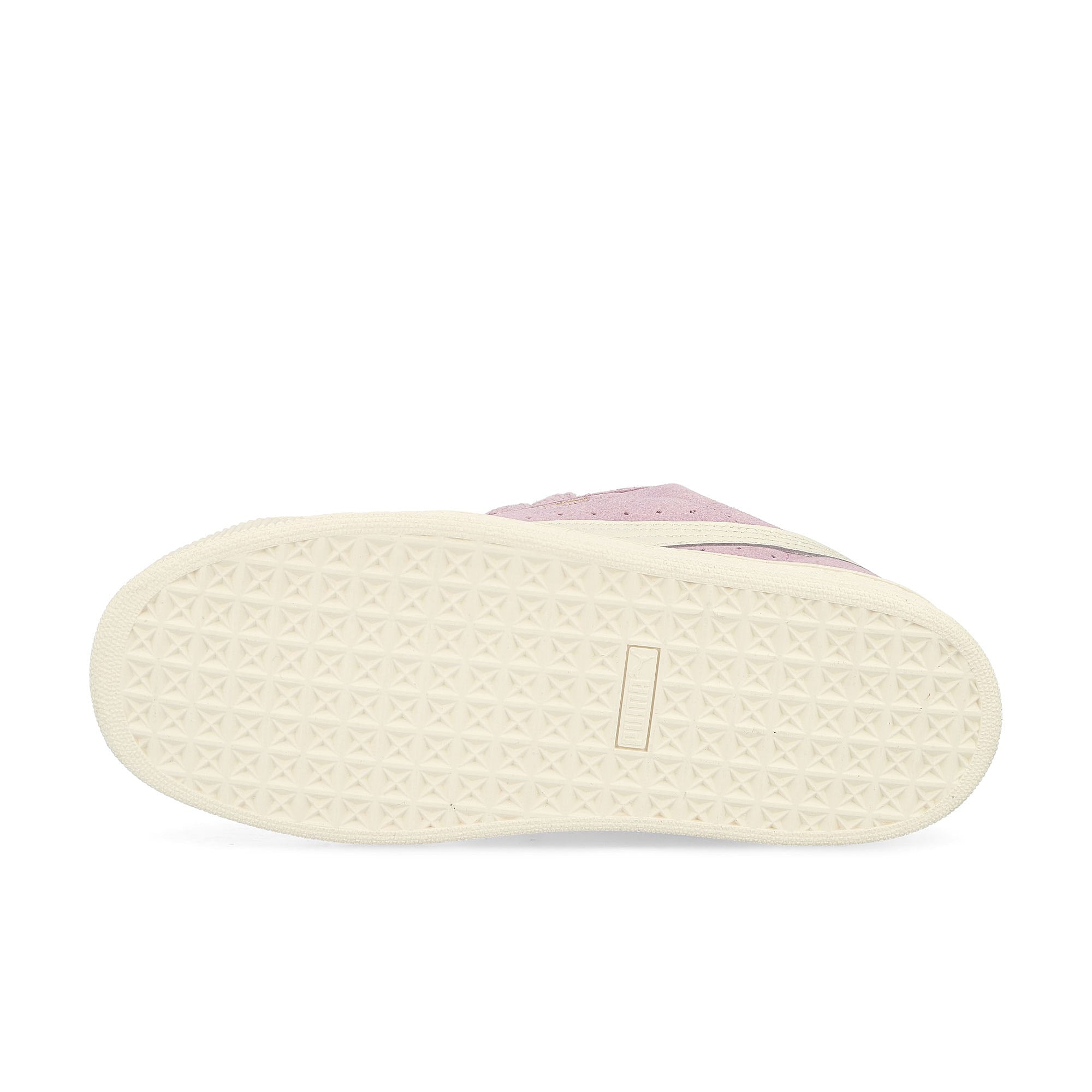 Puma Suede XL Grape Mist / Warm White Low Top Sneakers Detail View 1 | Overkill