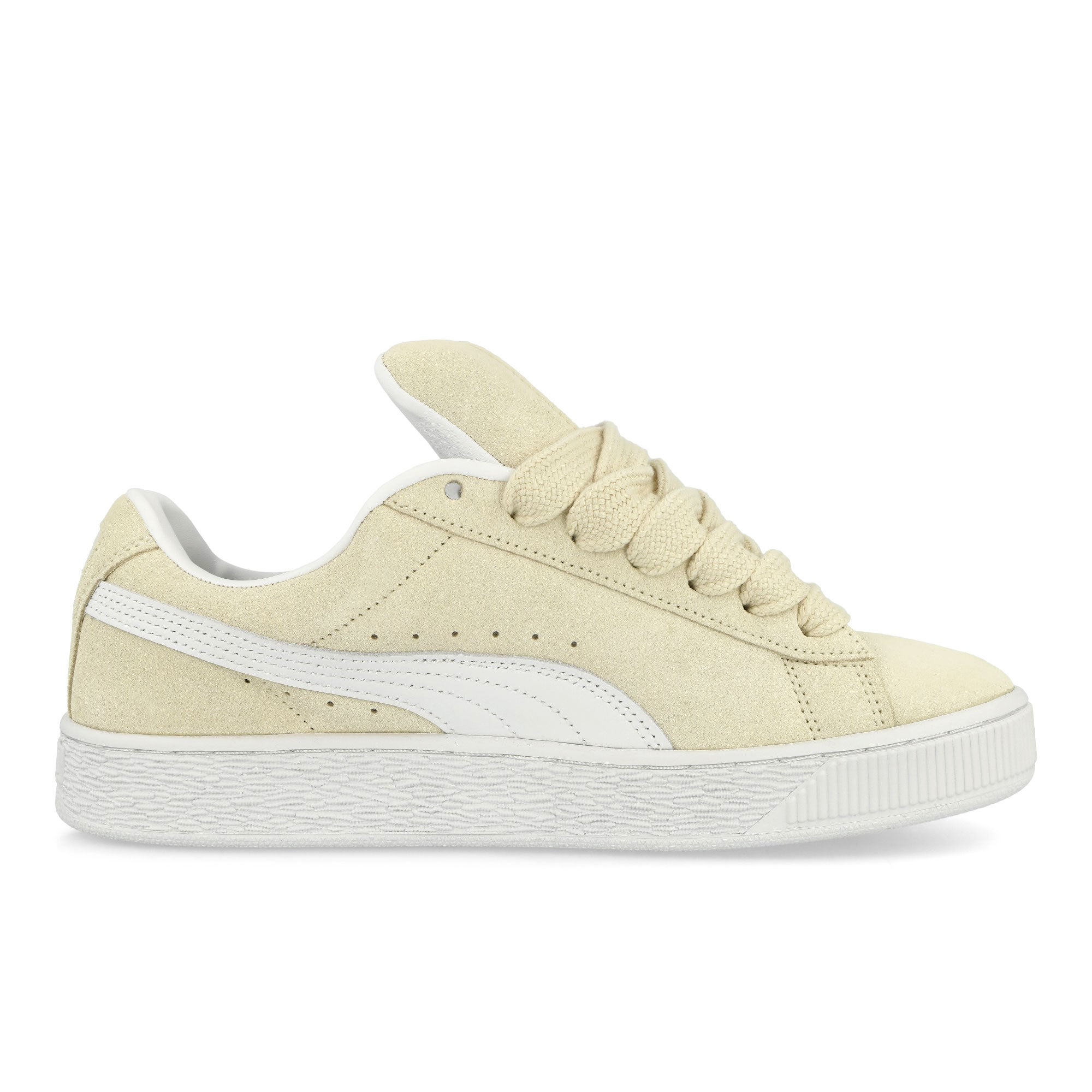 Puma Suede XL Sugared Almond - Puma White Low Top Sneakers Silhouette | Overkill