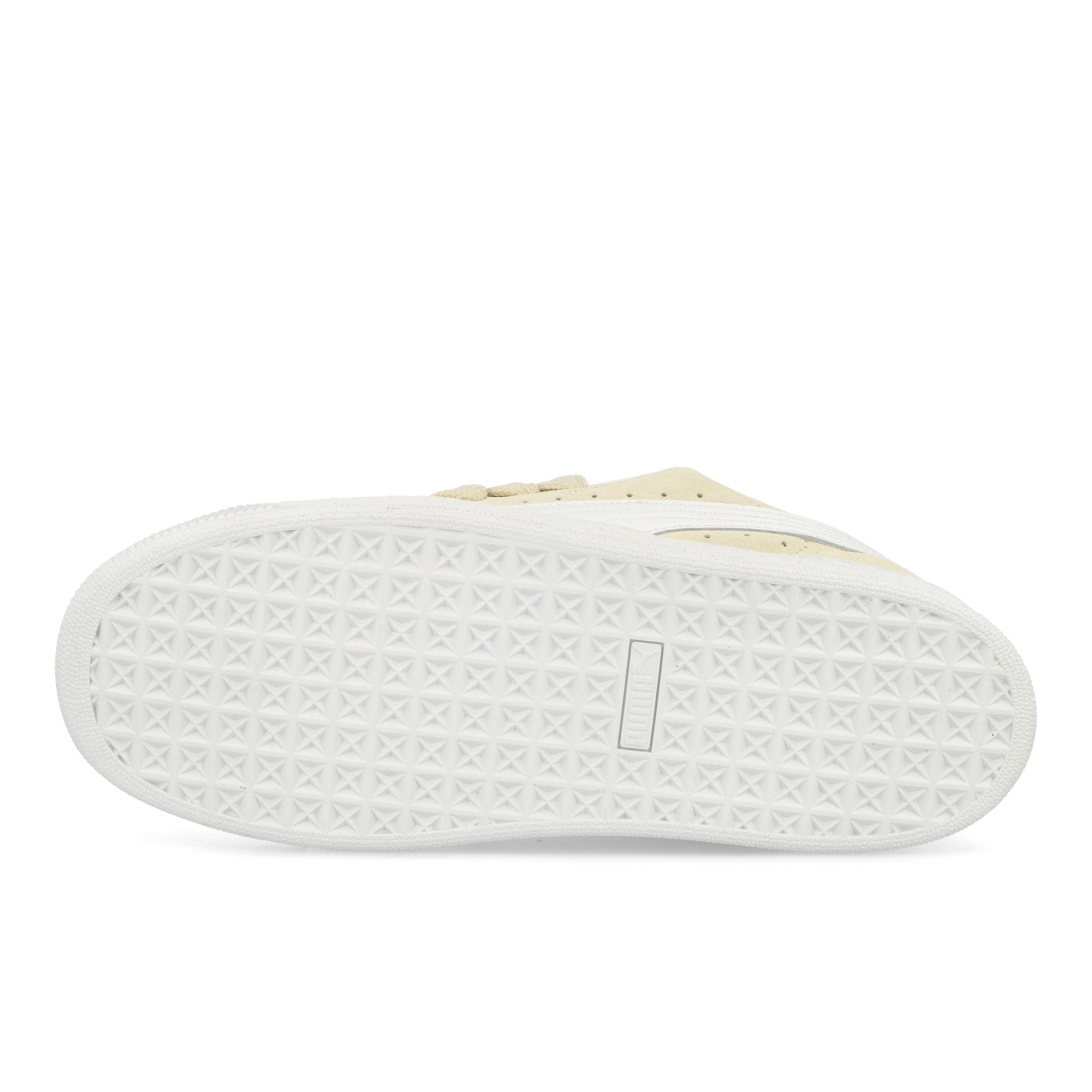 Puma Suede XL Sugared Almond - Puma White Low Top Sneakers Detail View 1 | Overkill