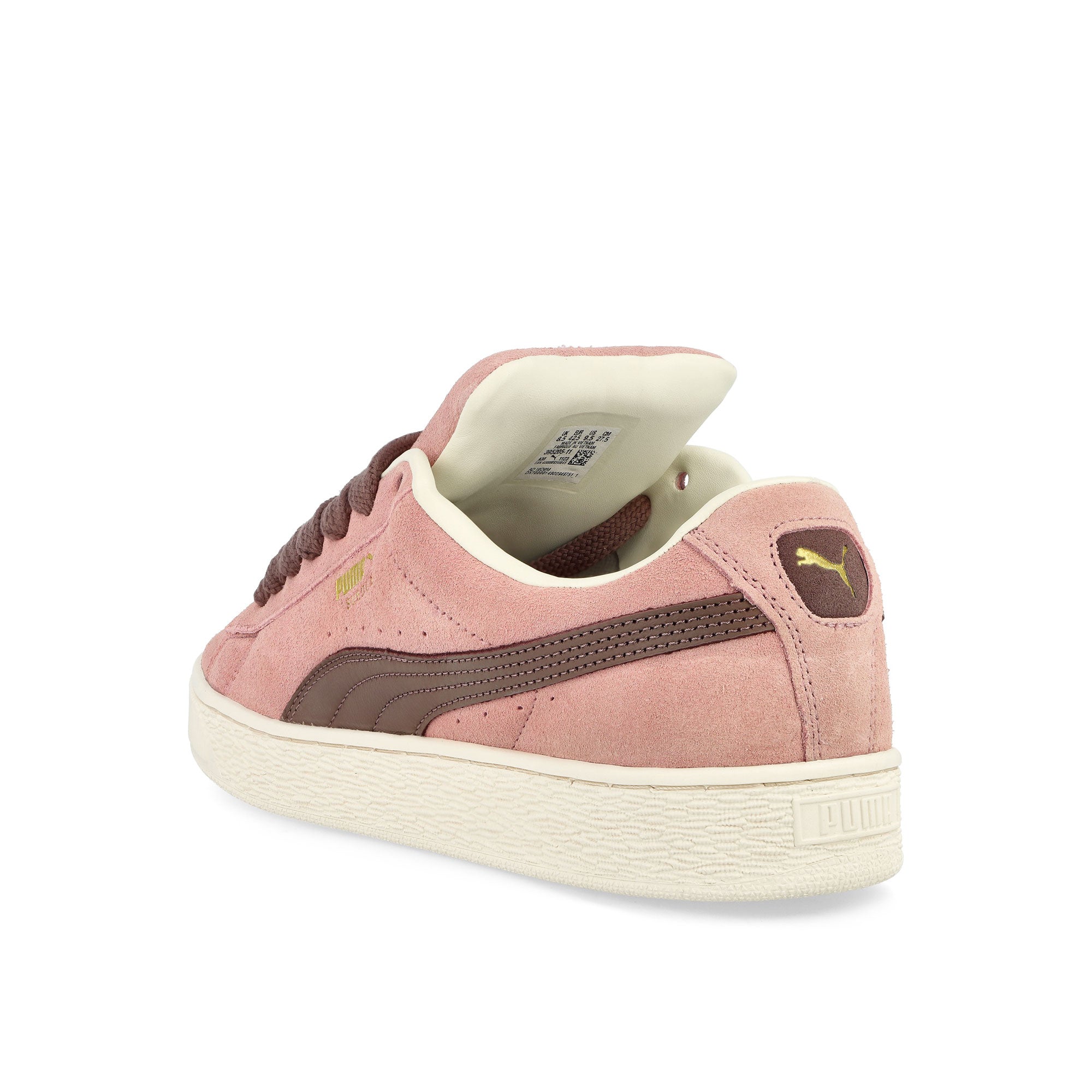 Puma Suede XL Future Pink - Warm White Low Top Sneakers Material | Overkill