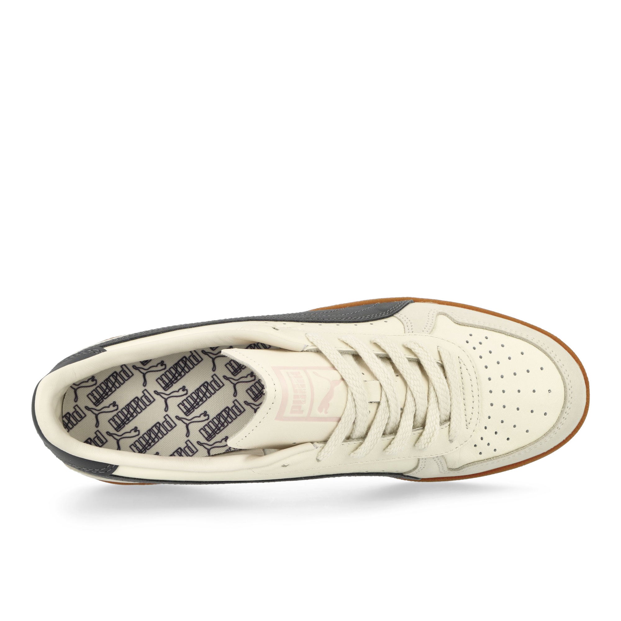 Puma Indoor OG Frosted Ivory - Galactic Gray Low Top Sneakers Detailfoto | Overkill