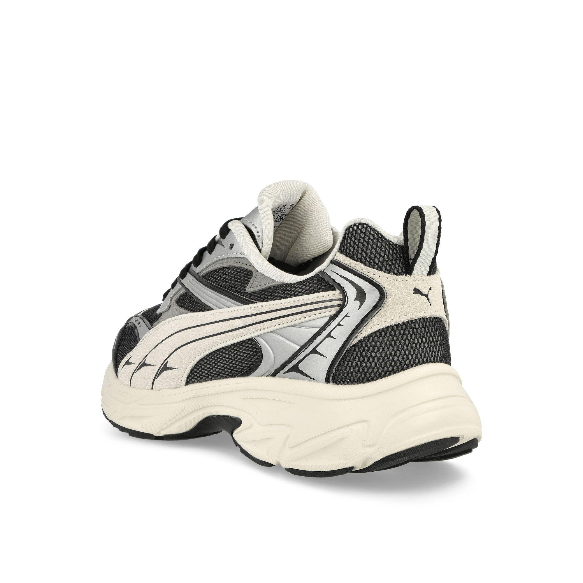 Puma Morphic Retro Black Low Top Sneakers Material | Overkill