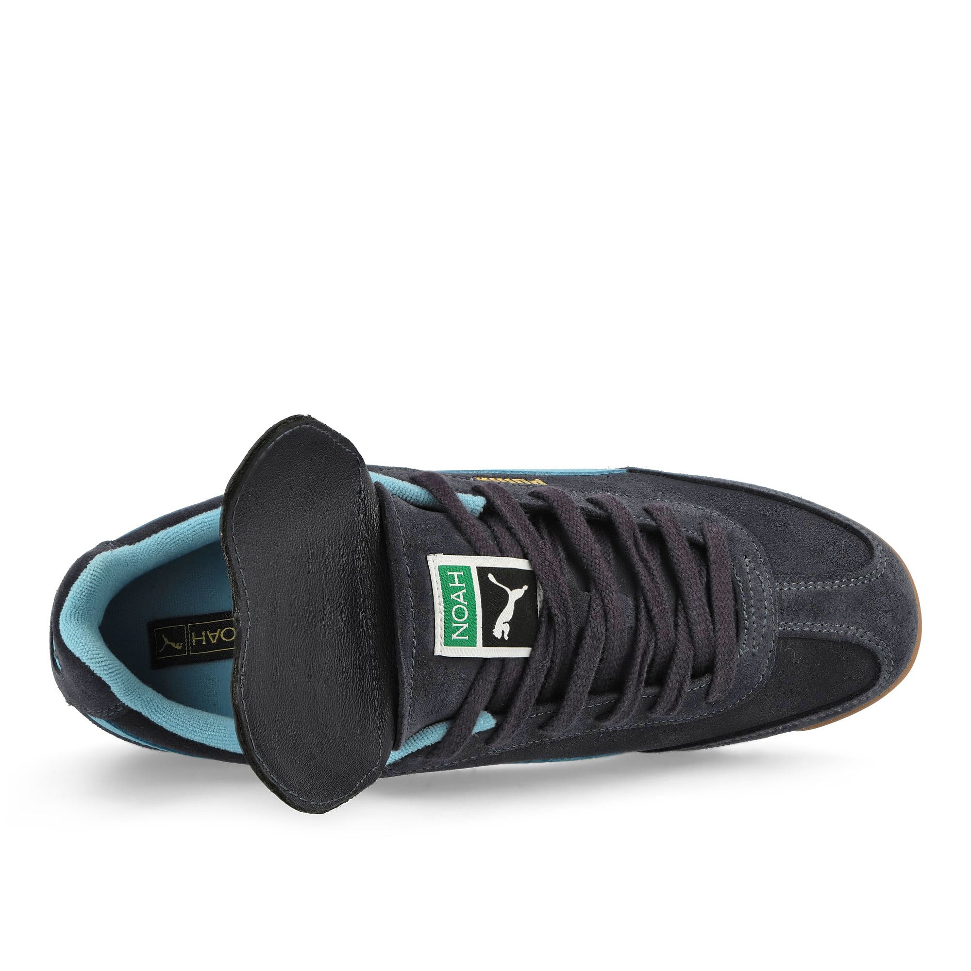 Puma Arizona New Navy / Dusty Aqua Low Top Sneakers Detail View 1 | Overkill