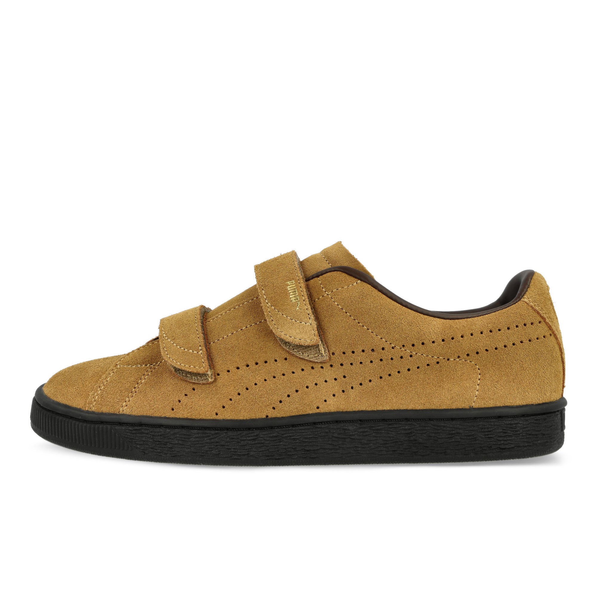 Puma Suede Classic V Golden Brown - Puma Black Low Top Sneakers 396112 01 | Overkill