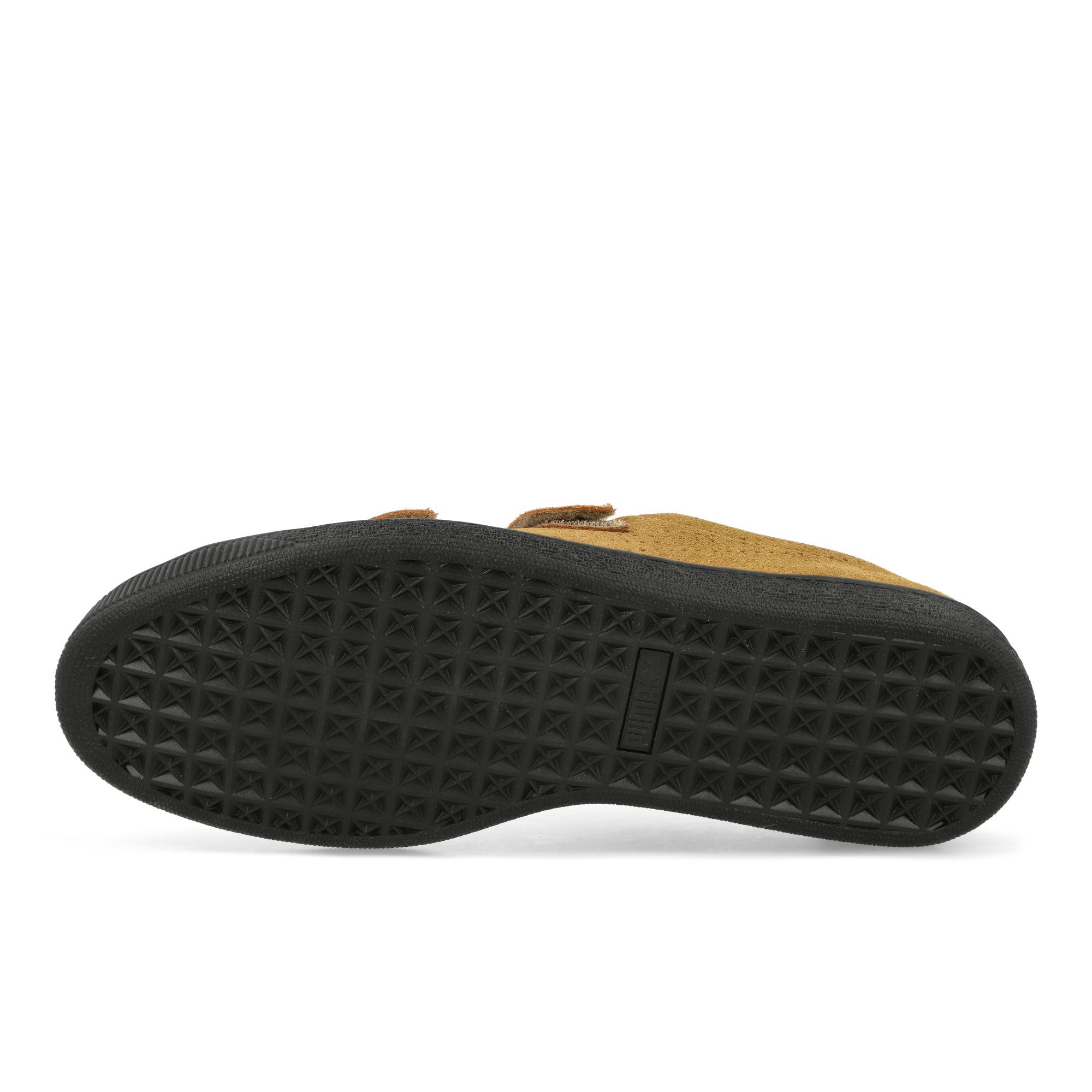 Puma Suede Classic V Golden Brown - Puma Black Low Top Sneakers Detail View 1 | Overkill
