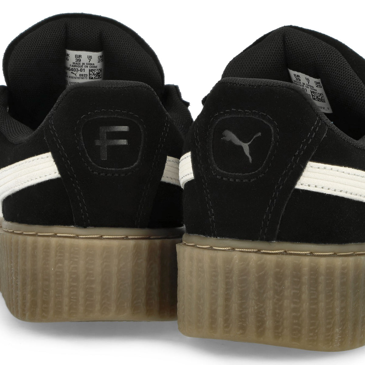 Puma Fenty x Puma Creeper Phatty Puma Black - Warm White - Gum Sneakers Detailfoto | Overkill