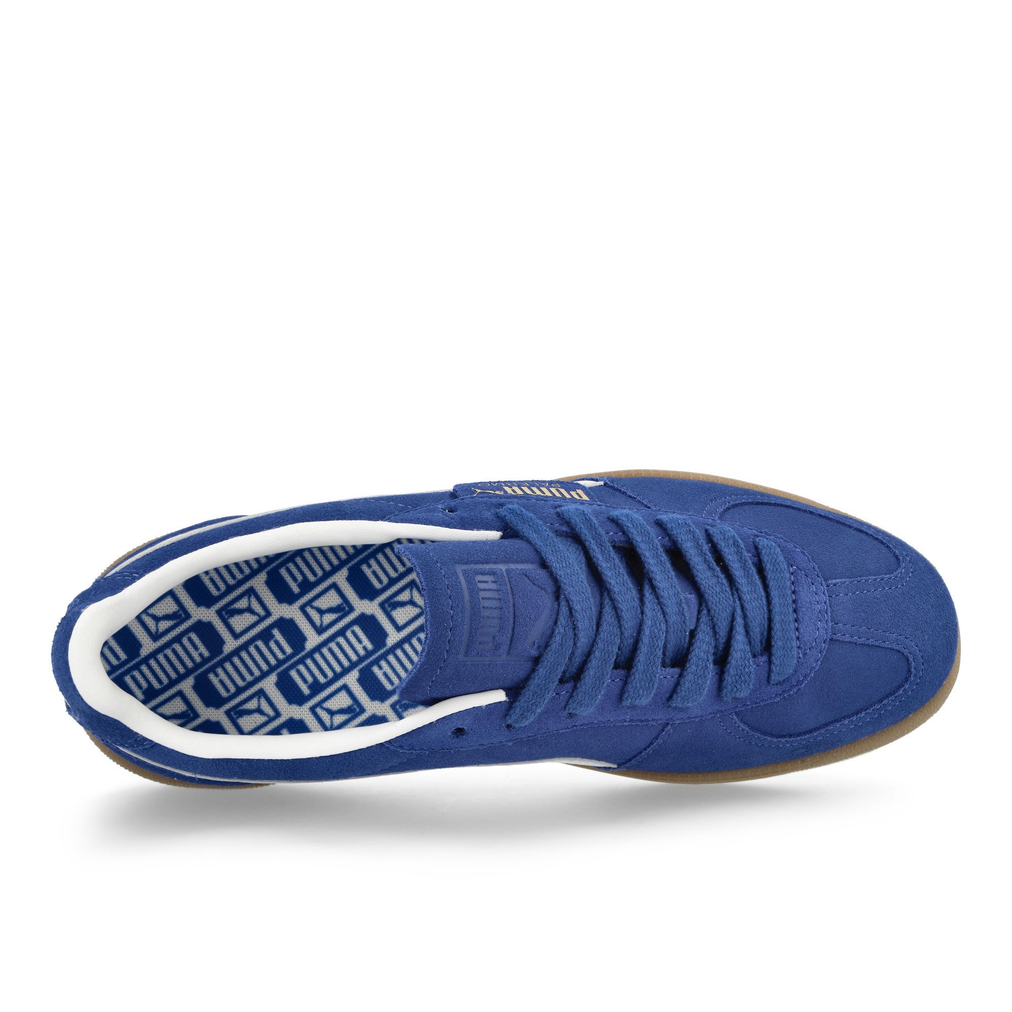 Puma Palermo Cobalt Glaze - Puma White Low Top Sneakers Detailfoto | Overkill
