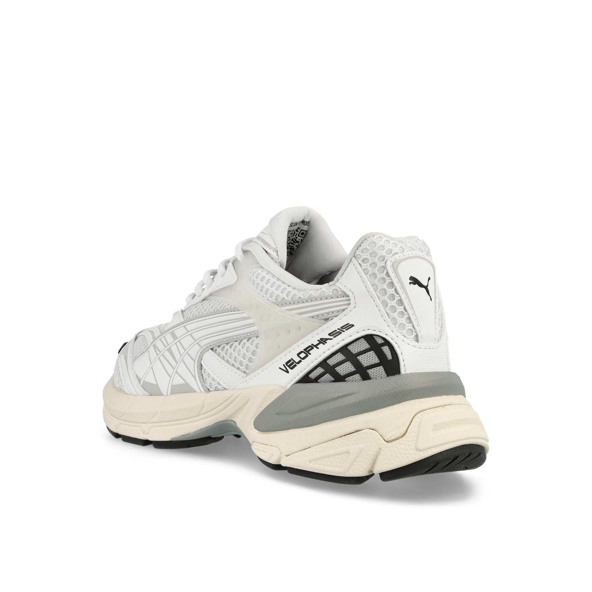 Puma Velophasis Puma White - Cool Maid Gray Low Top Sneakers Material | Overkill