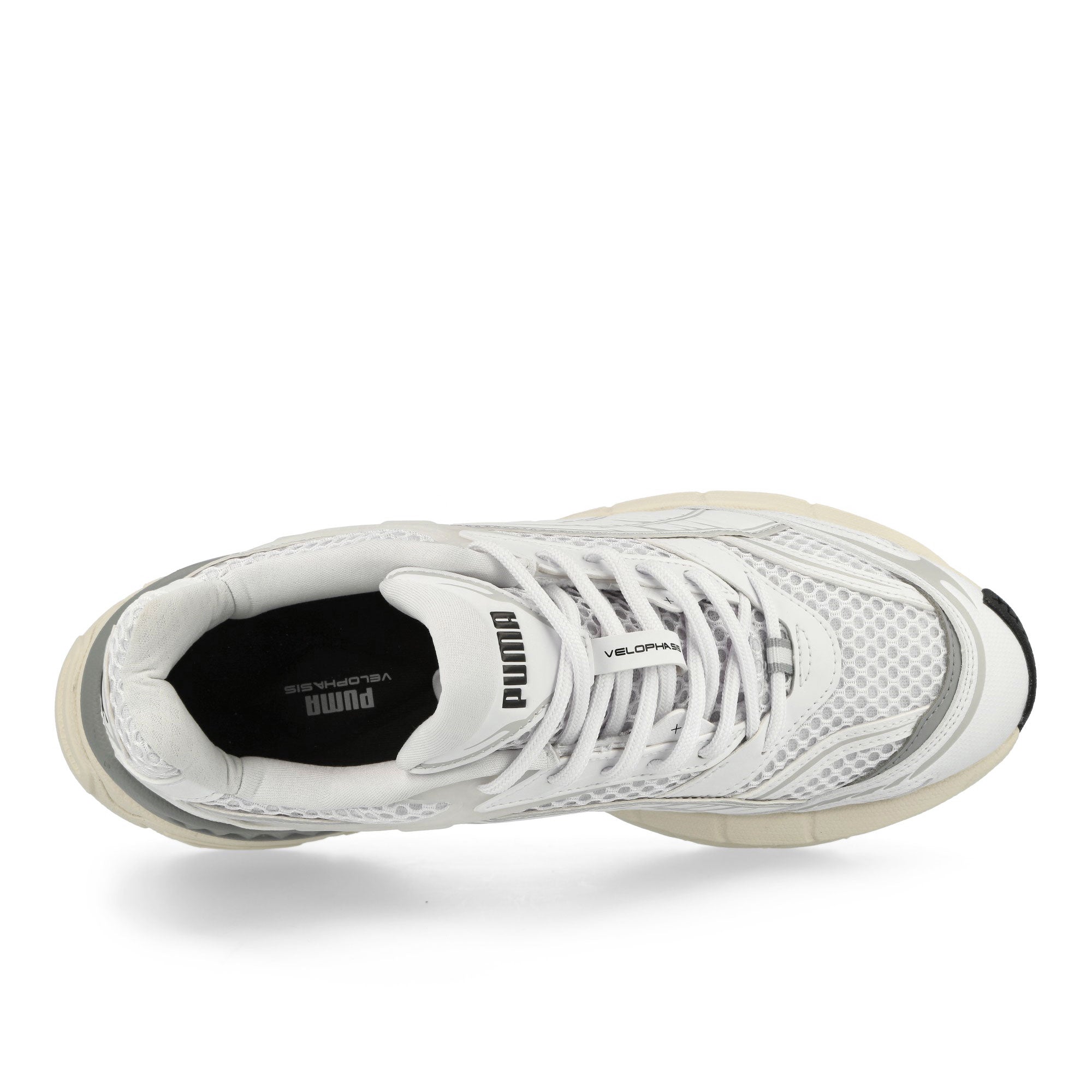 Puma Velophasis Puma White - Cool Maid Gray Low Top Sneakers Detailfoto | Overkill