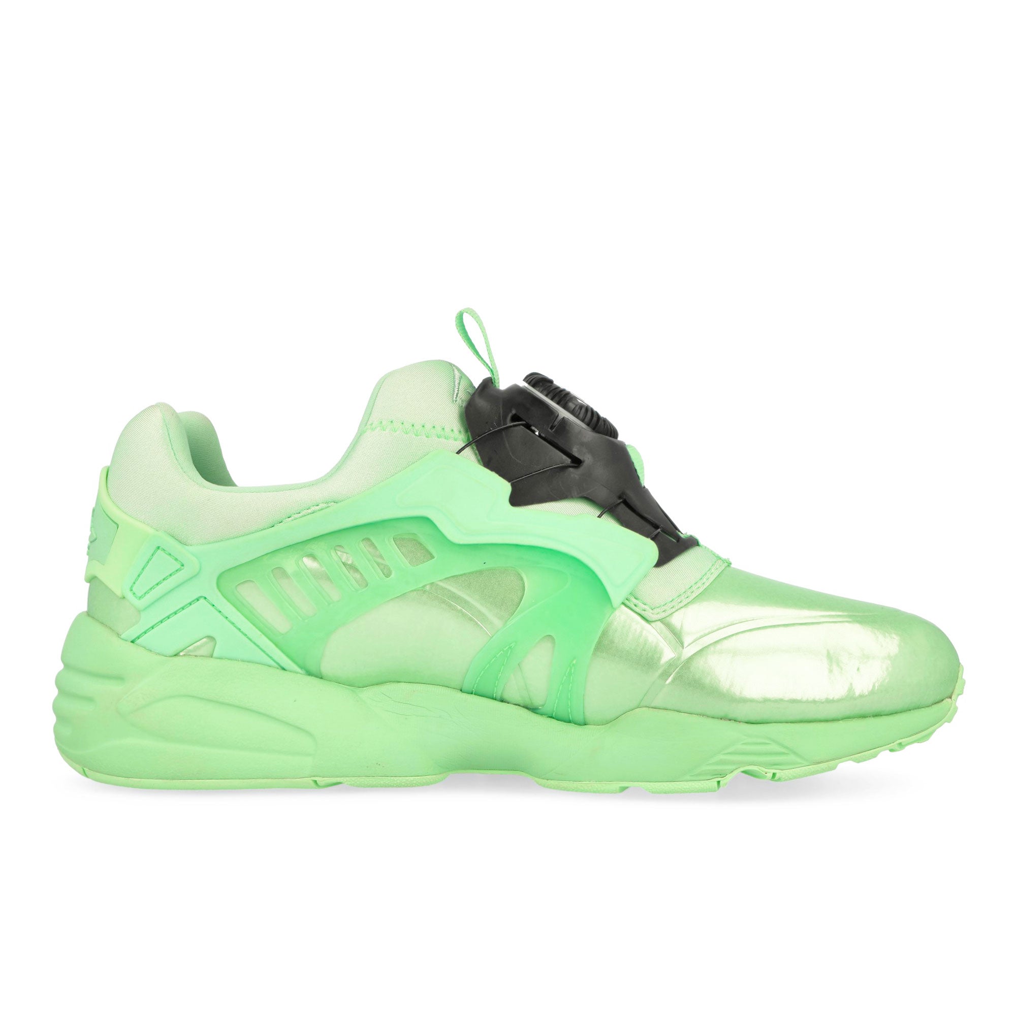 Puma Disc Blaze Metal Green Illusion - Fresh Mint Low Top Sneakers Silhouette | Overkill
