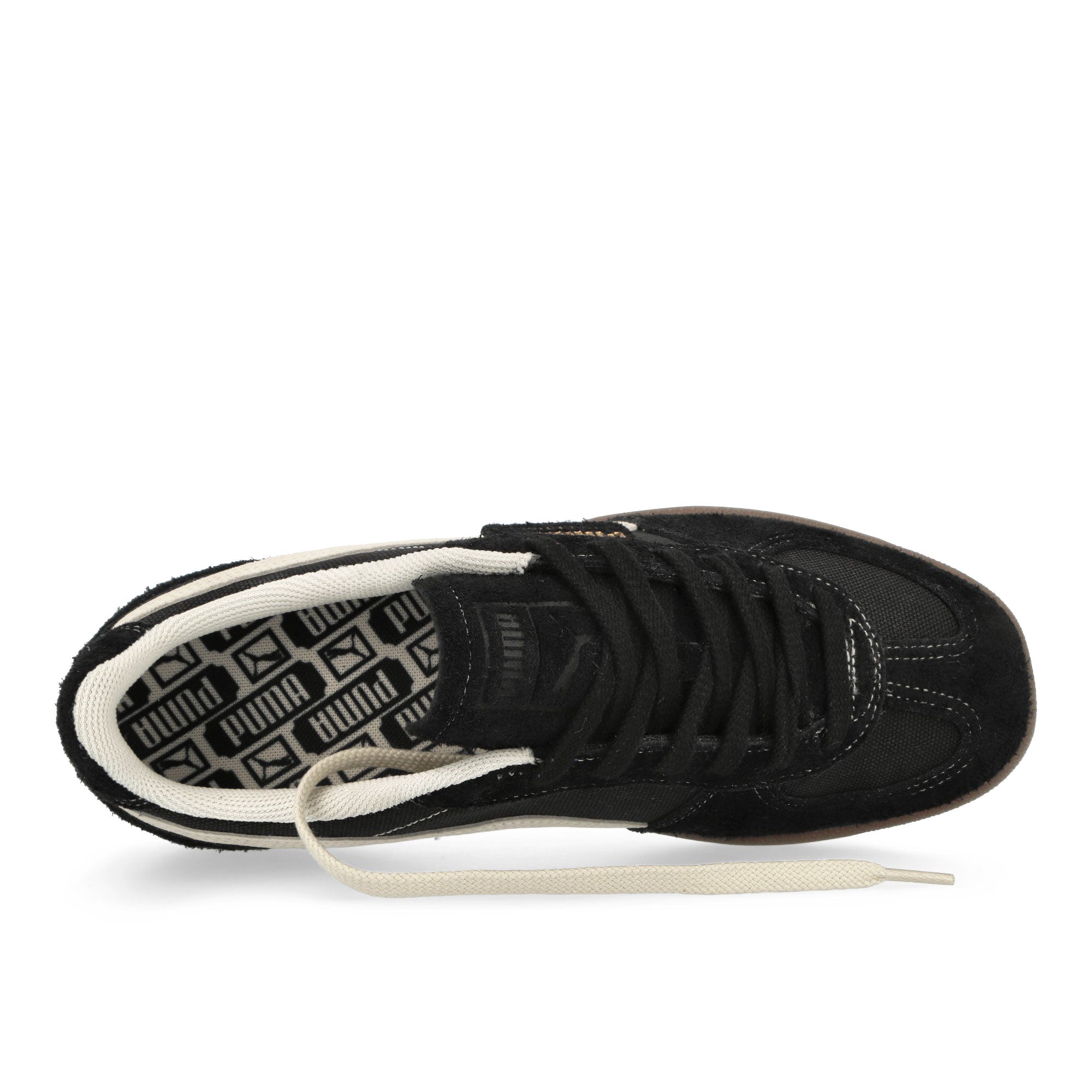 Puma Palermo Vintage Puma Black - Frosted Ivory -Gum Low Top Sneakers Detailfoto | Overkill