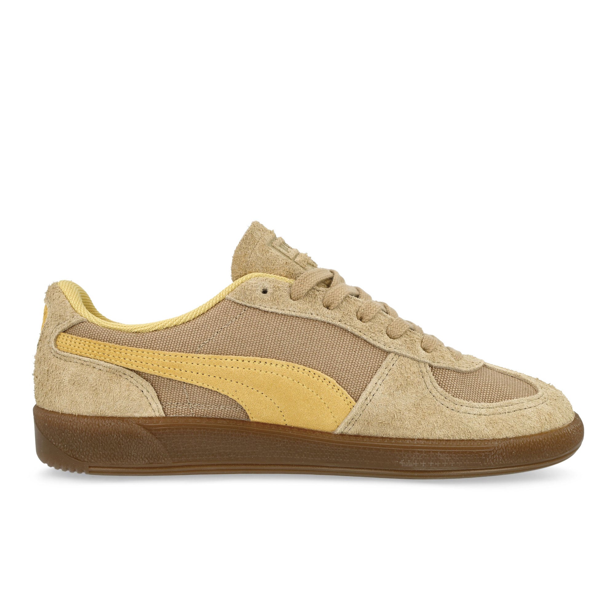 Puma Palermo Vintage Prairie Tan - Flaxen - Puma Gold Low Top Sneakers Silhouette | Overkill