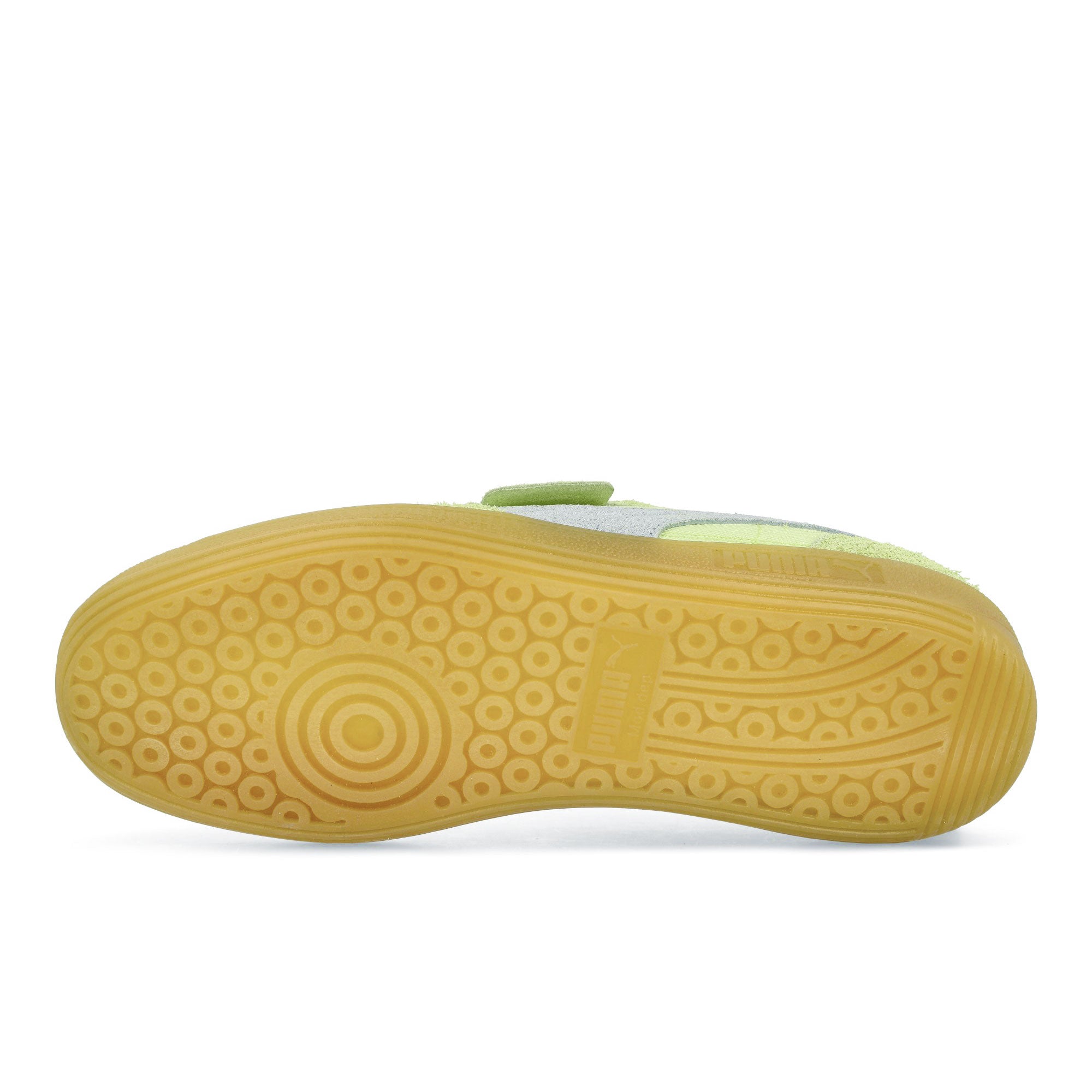 Puma Palermo Vintage Cool Cucumber - Frosted Dew - Puma Gold Low Top Sneakers Detail View 1 | Overkill