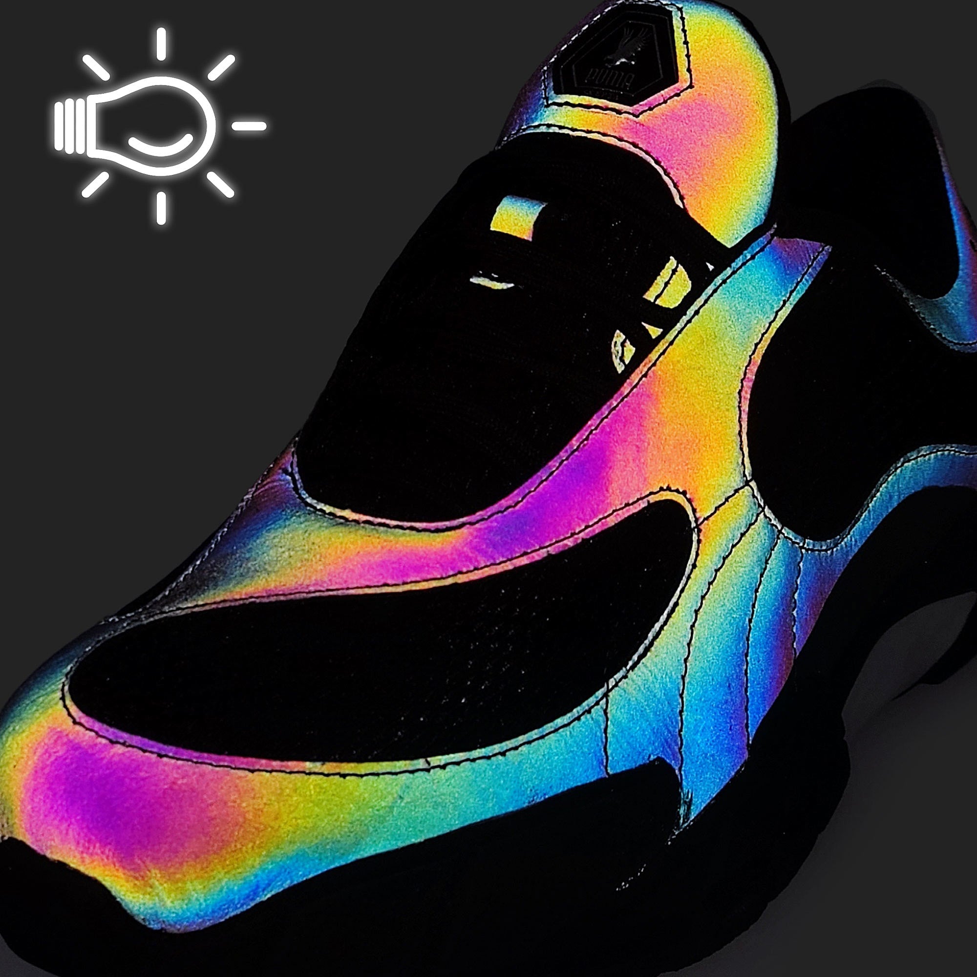 Puma Puma x SKope Forever Puma Black Low Top Sneakers Detail View 2 | Overkill