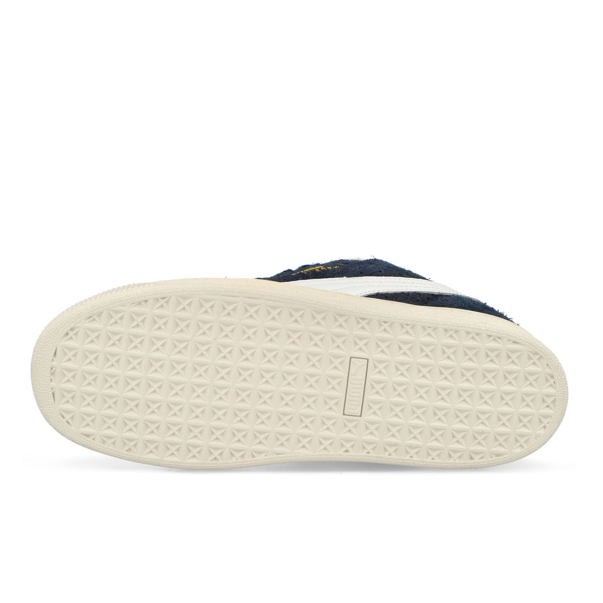Puma Suede XL Hairy Club Navy - Frosted Ivory Low Top Sneakers Detail View 1 | Overkill