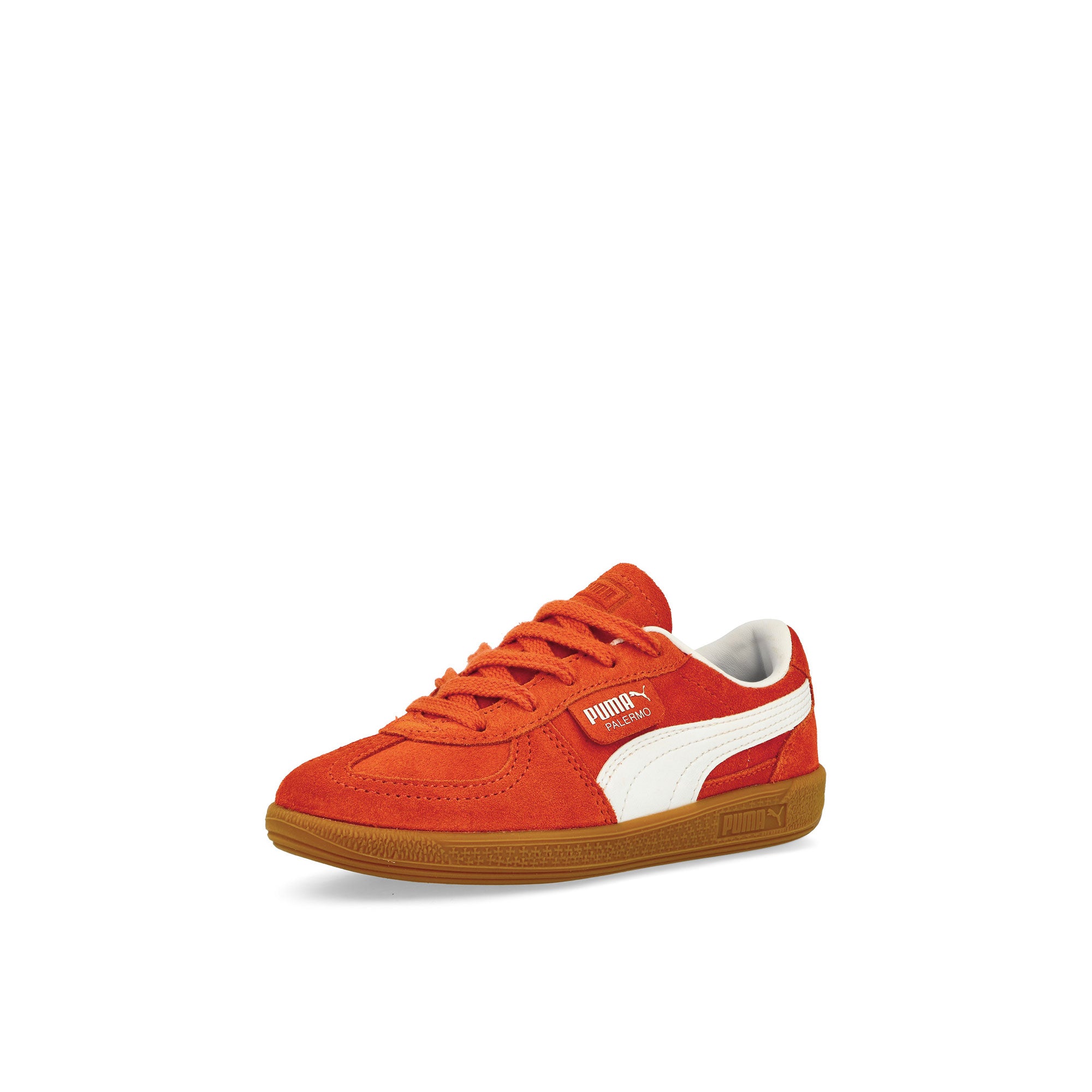 Puma Palermo PS Redmazing - Puma White Low Top Sneakers Close Up | Overkill