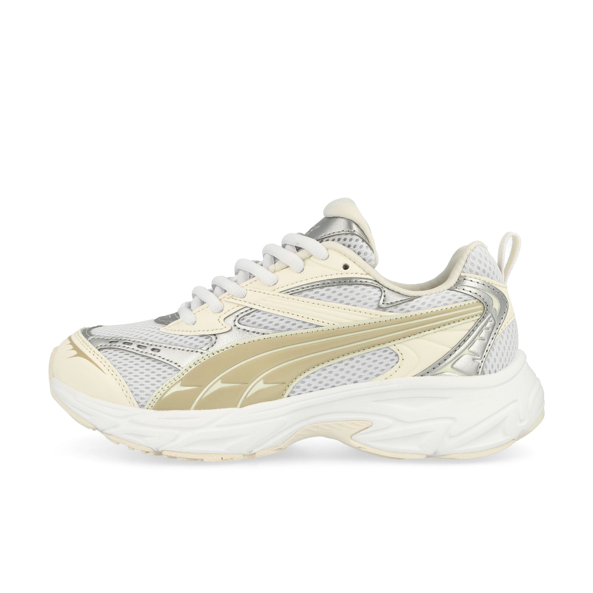 Puma Morphic Metallic Wns Metallic - White Low Top Sneakers 397298 01 | Overkill