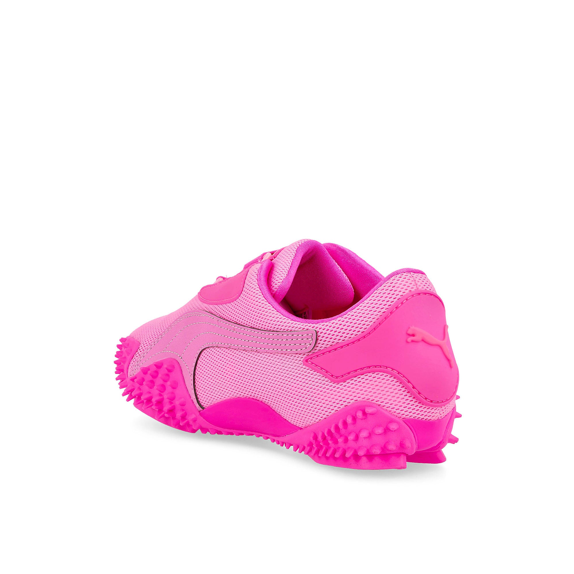 Puma Mostro Ecstasy Pink Delight - Poison Pink Low Top Sneakers Close Up | Overkill