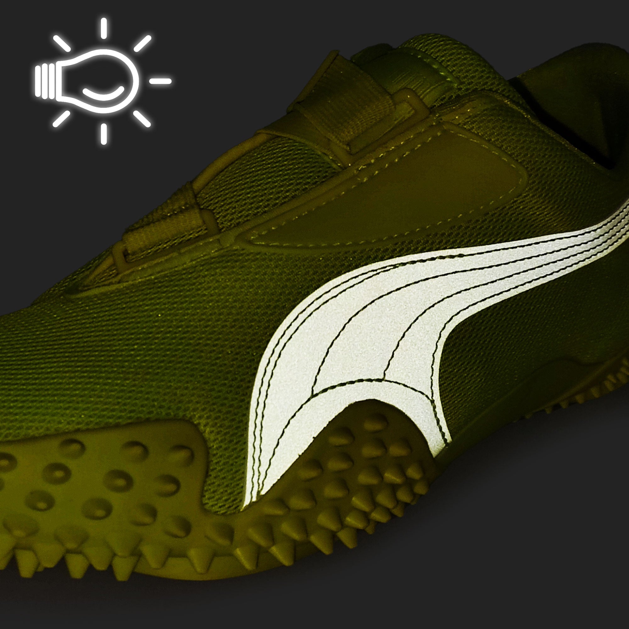 Puma Mostro Ecstasy Electric Lime Low Top Sneakers Material | Overkill