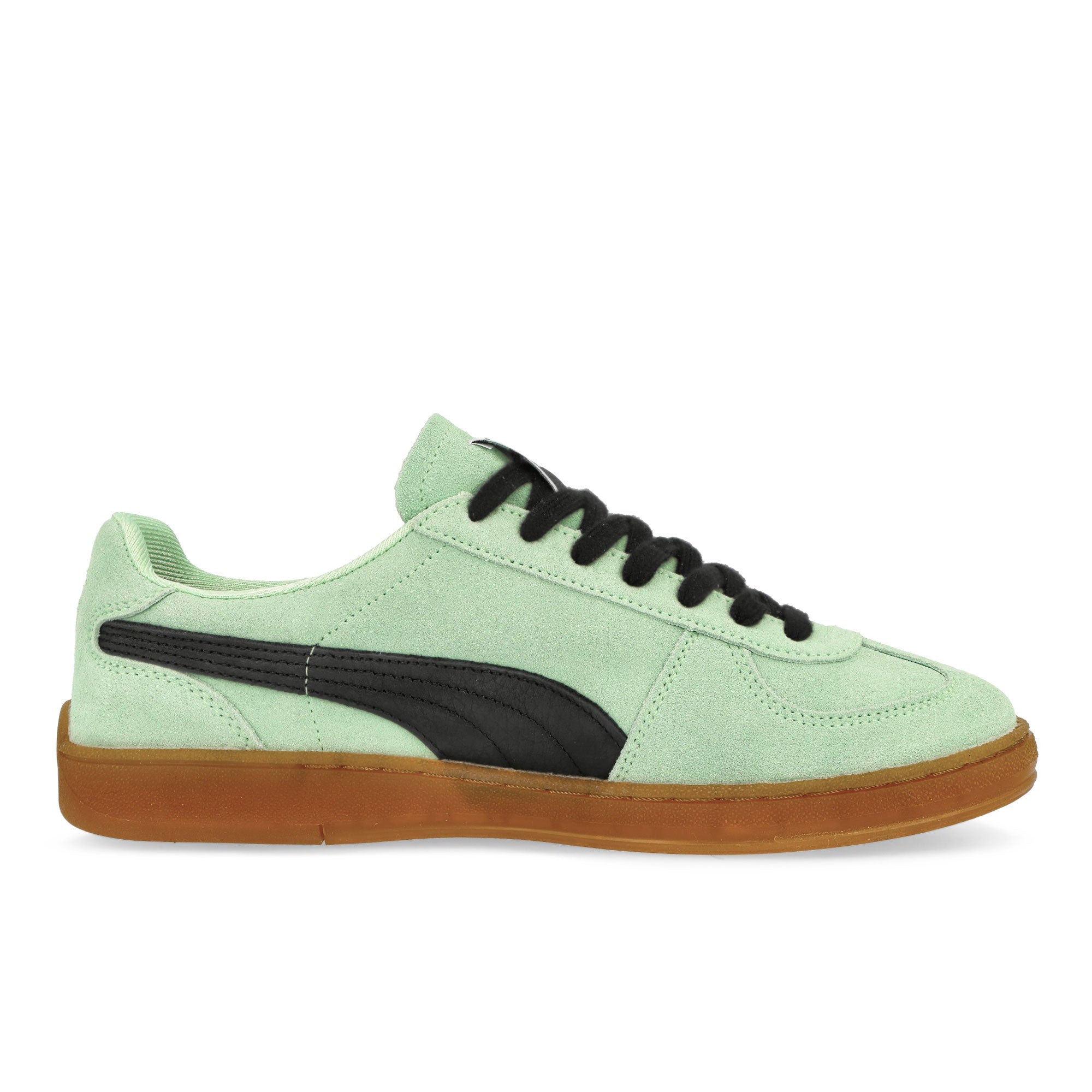Puma Super Team Suede Fresh Mint - Puma White - Gum Low Top Sneakers Silhouette | Overkill