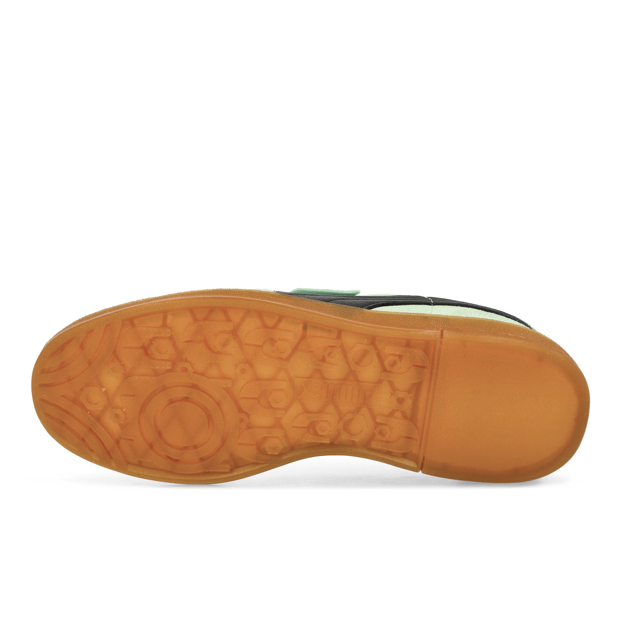 Puma Super Team Suede Fresh Mint - Puma White - Gum Low Top Sneakers Detail View 1 | Overkill