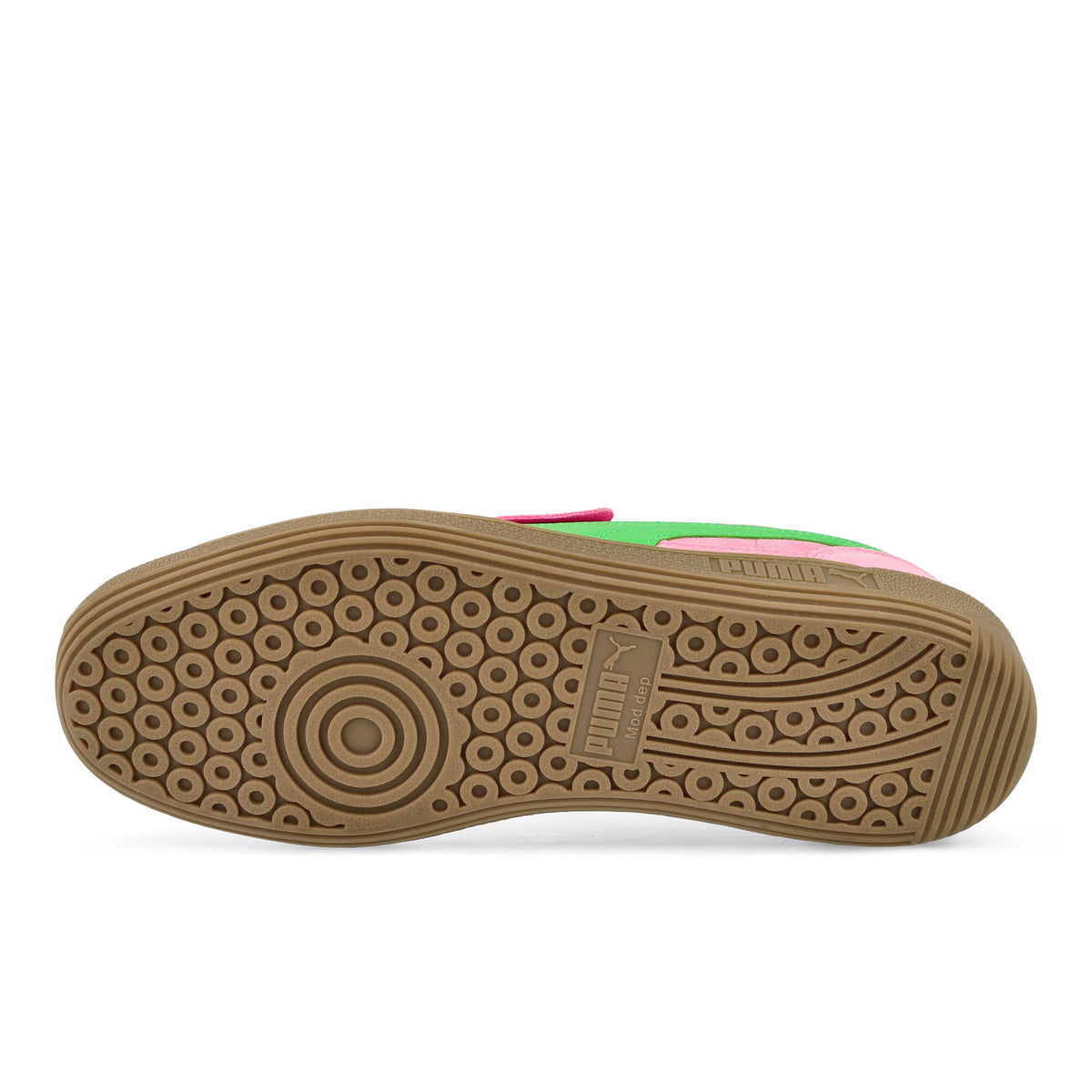 Puma Palermo Special Pink Delight - Puma Green - Gum Low Top Sneakers Detail View 1 | Overkill