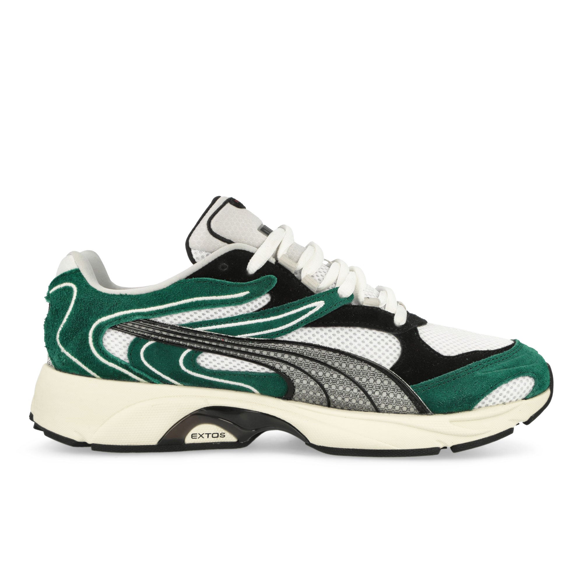 Puma Extos Collector Puma White - Dark Myrtle Low Top Sneakers Silhouette | Overkill
