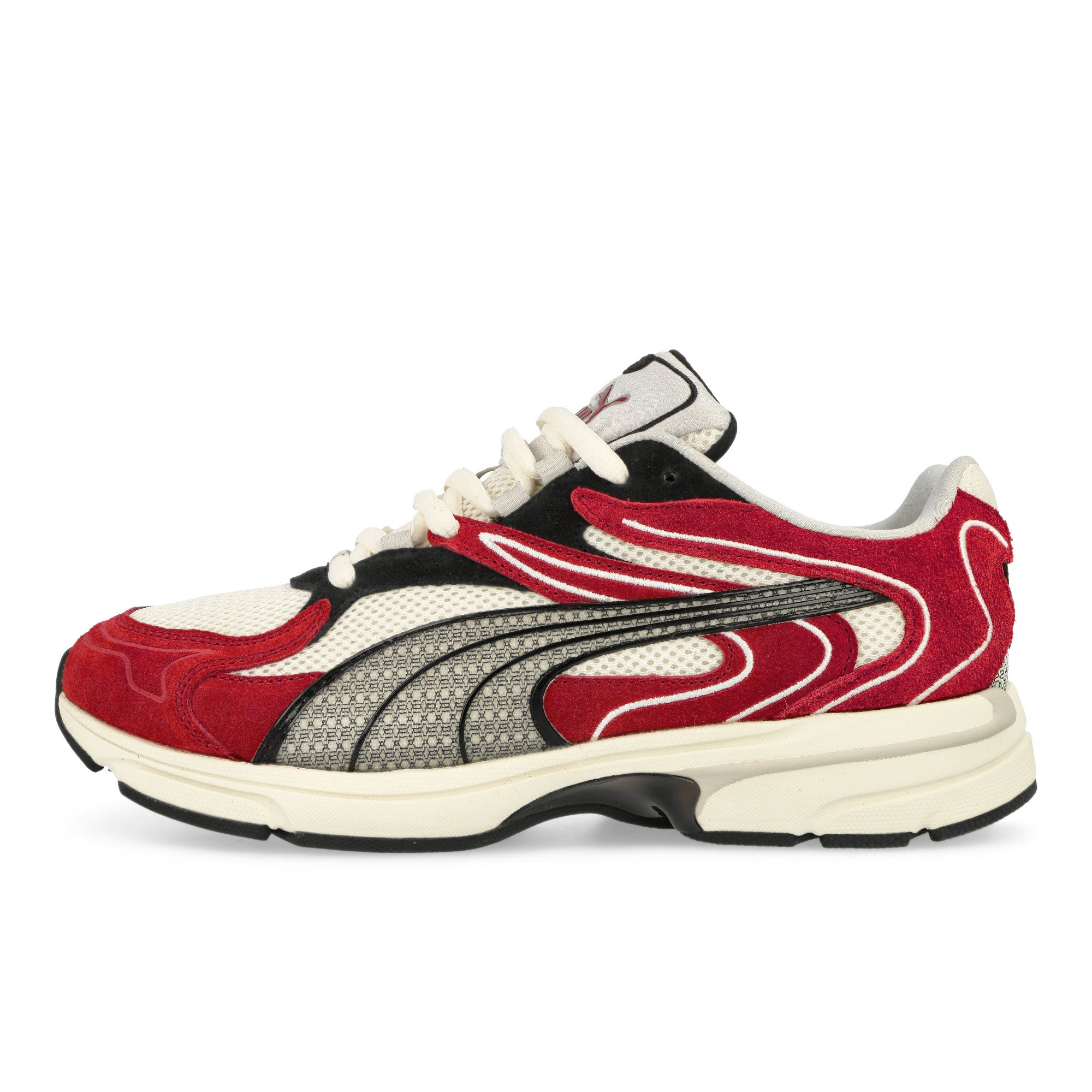 Puma Extos Collector Frosted Ivory - Intense Red Low Top Sneakers 398109 02 | Overkill