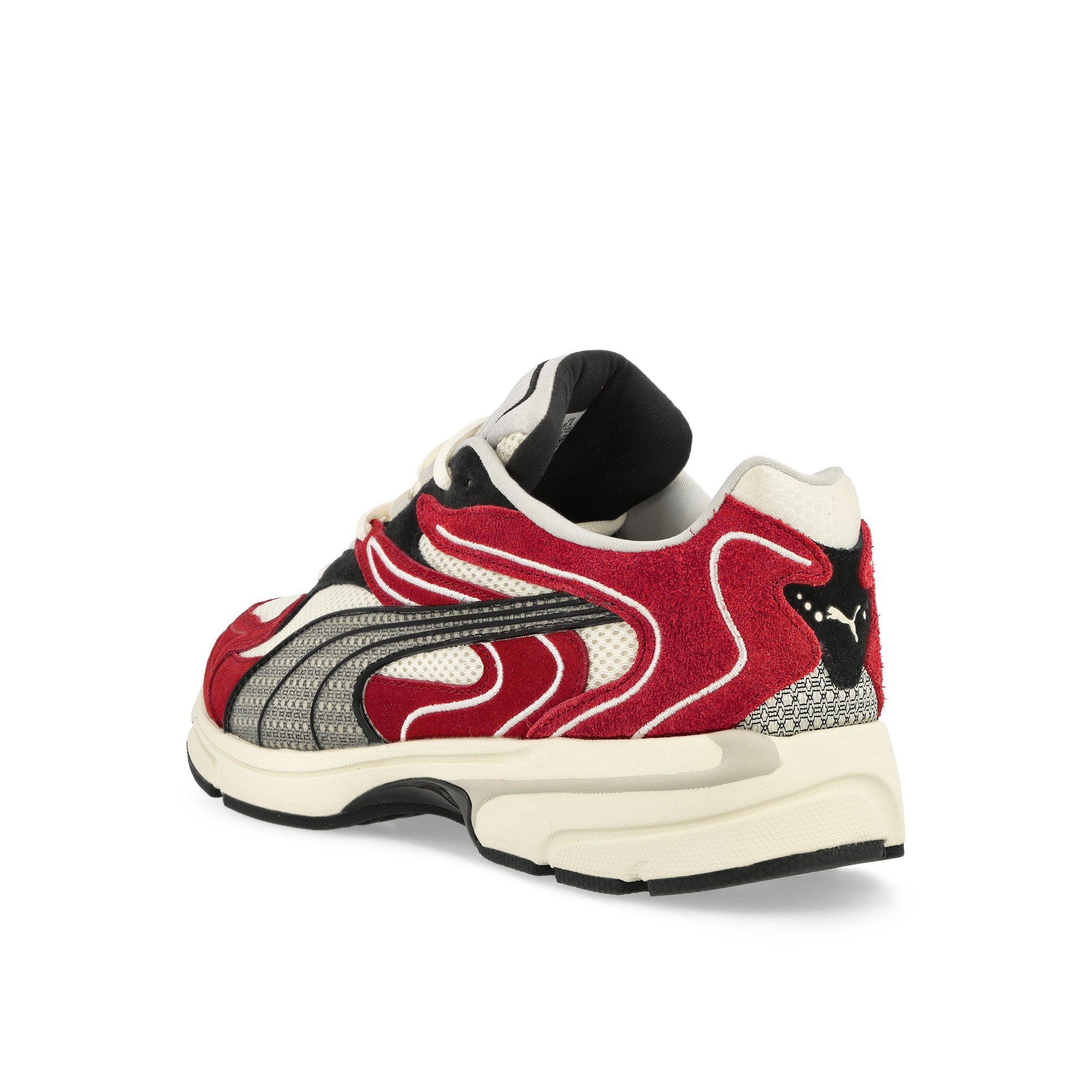 Puma Extos Collector Frosted Ivory - Intense Red Low Top Sneakers Material | Overkill