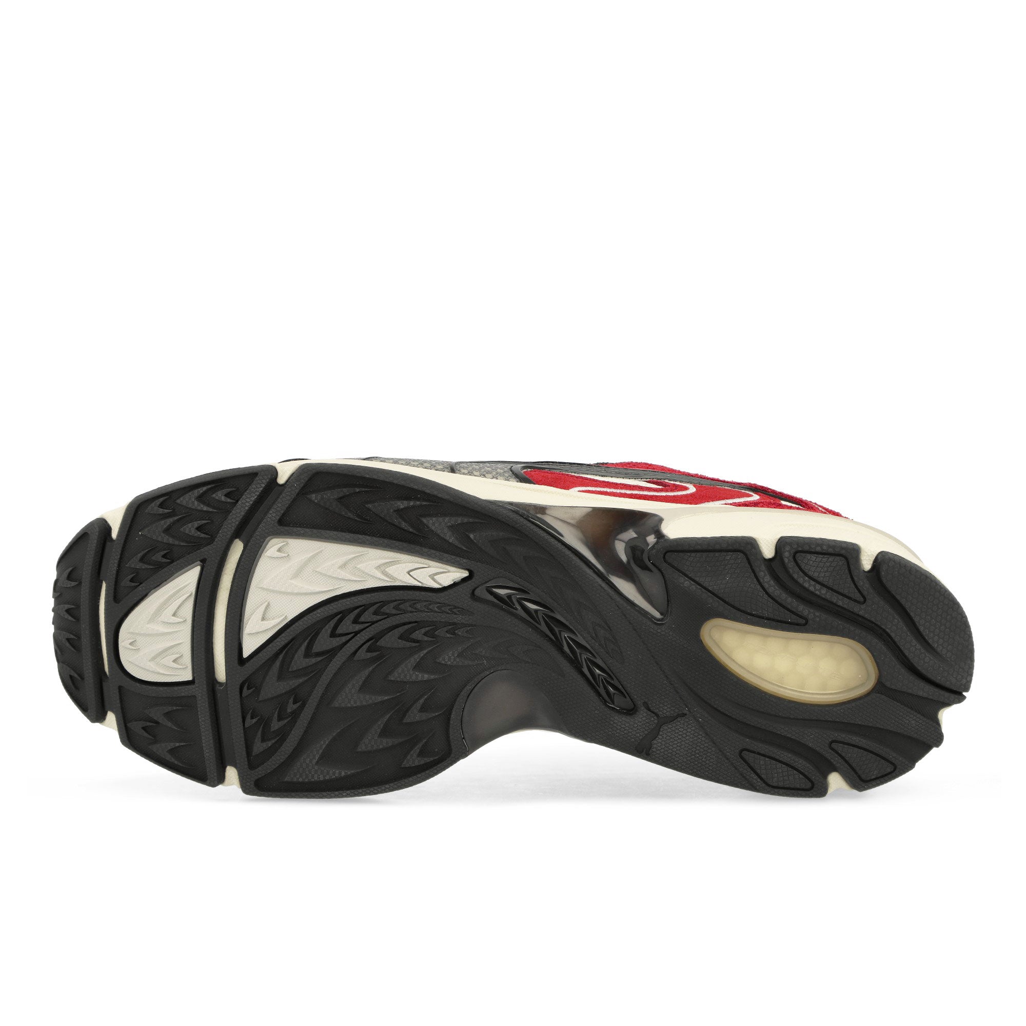 Puma Extos Collector Frosted Ivory - Intense Red Low Top Sneakers Detail View 1 | Overkill