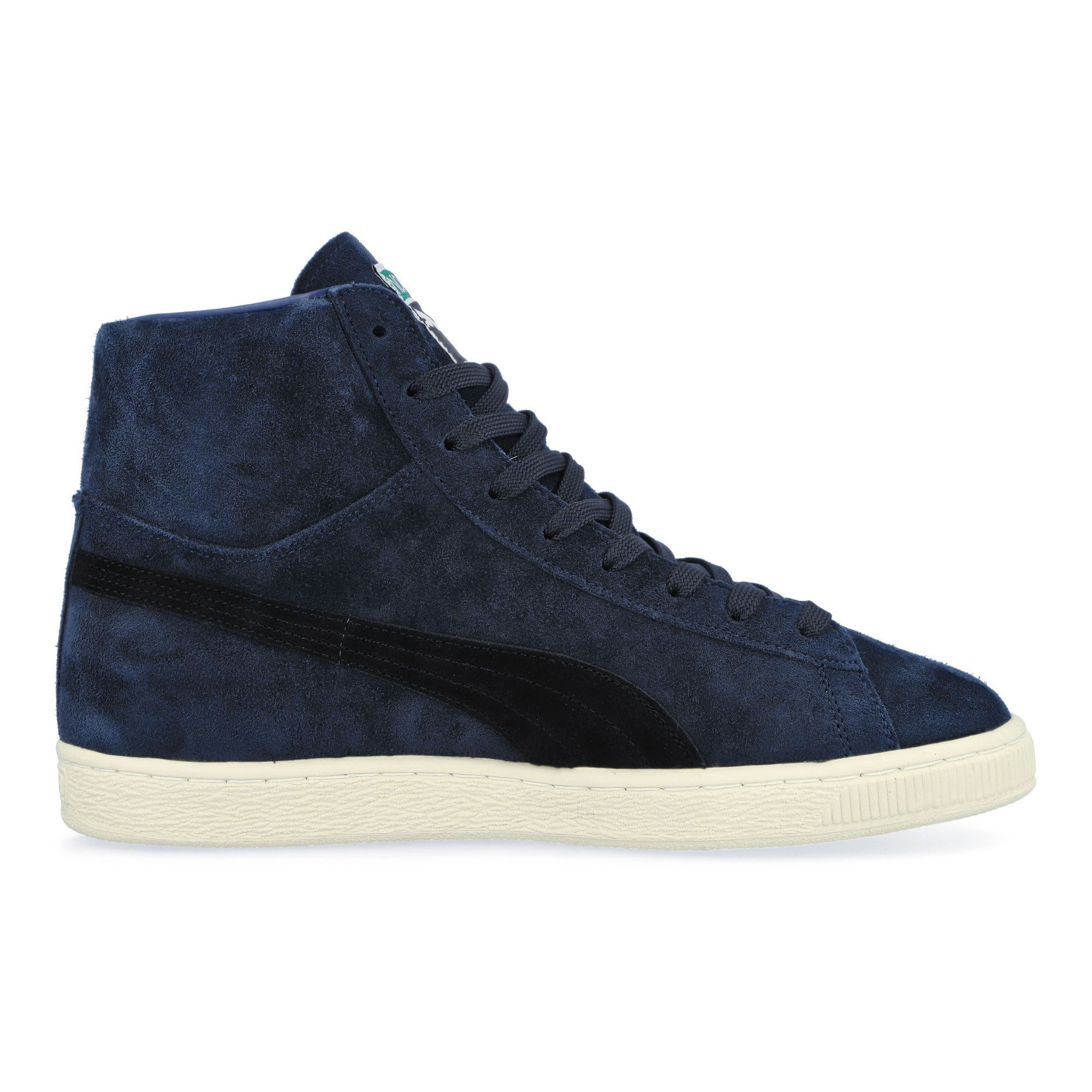 Puma Suede Classic Mid Elektro Blue - Neew Navy Mid Top Sneakers Silhouette | Overkill