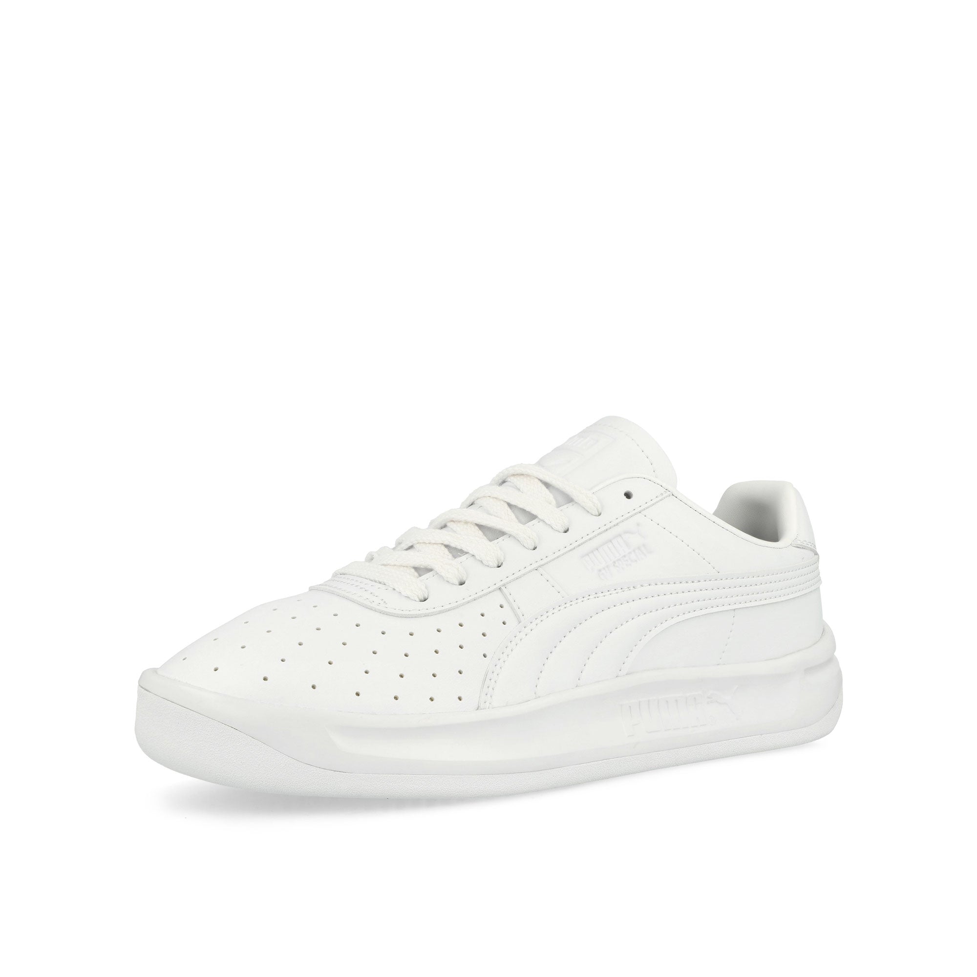 Puma GV Special Laundry Boys PUMA White Low Top Sneakers Close Up | Overkill