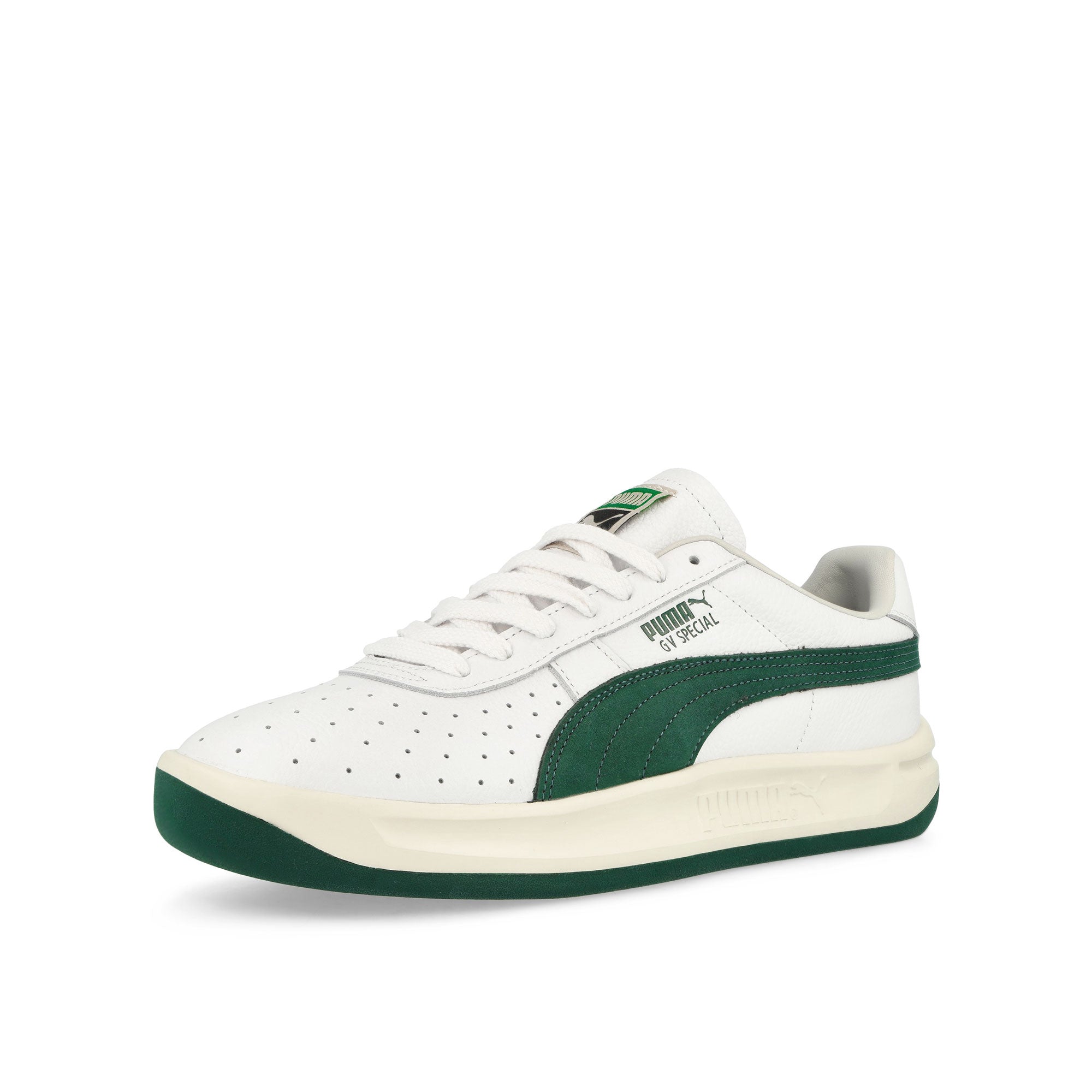 Puma GV Special Base Puma White - Dark Myrtle Low Top Sneakers Close Up | Overkill