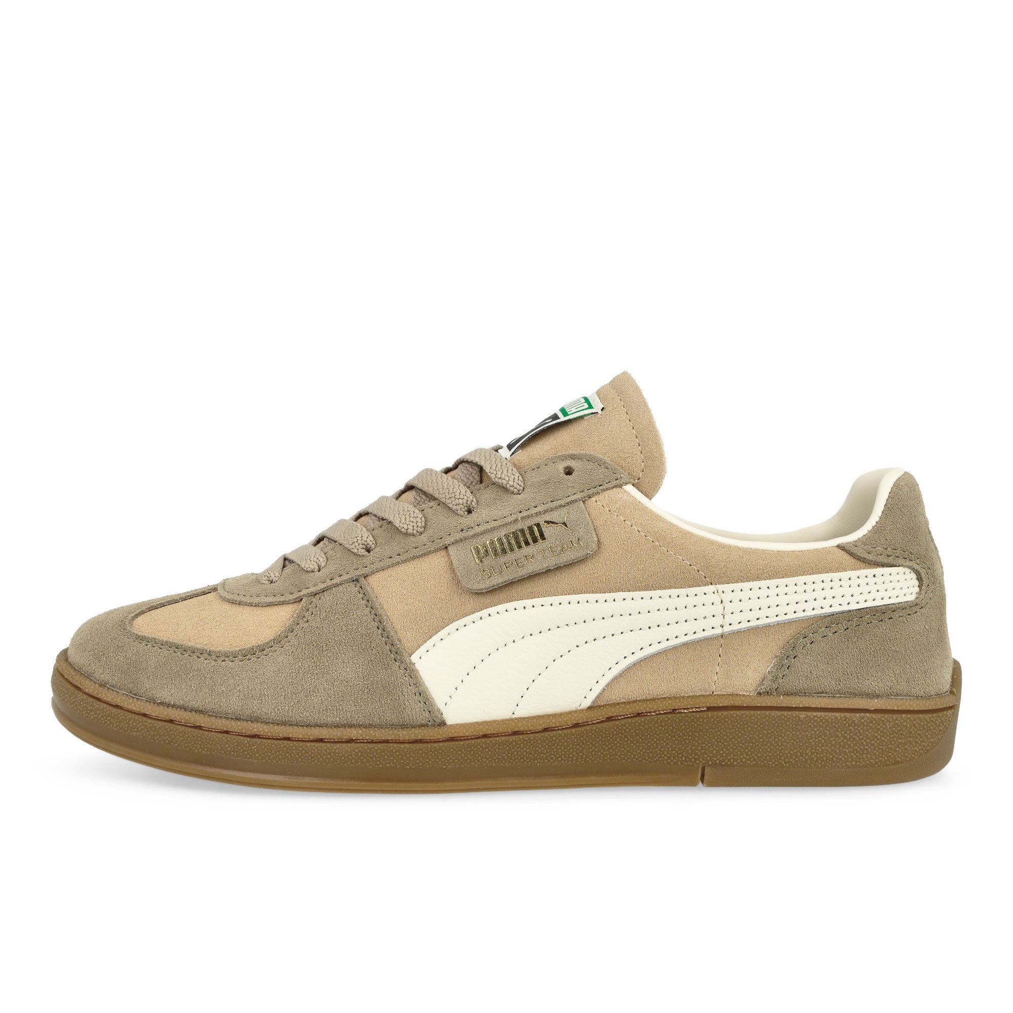 Puma Super Team SD Sand Dune-Frosted Ivory Low Top Sneakers 398528 04 | Overkill