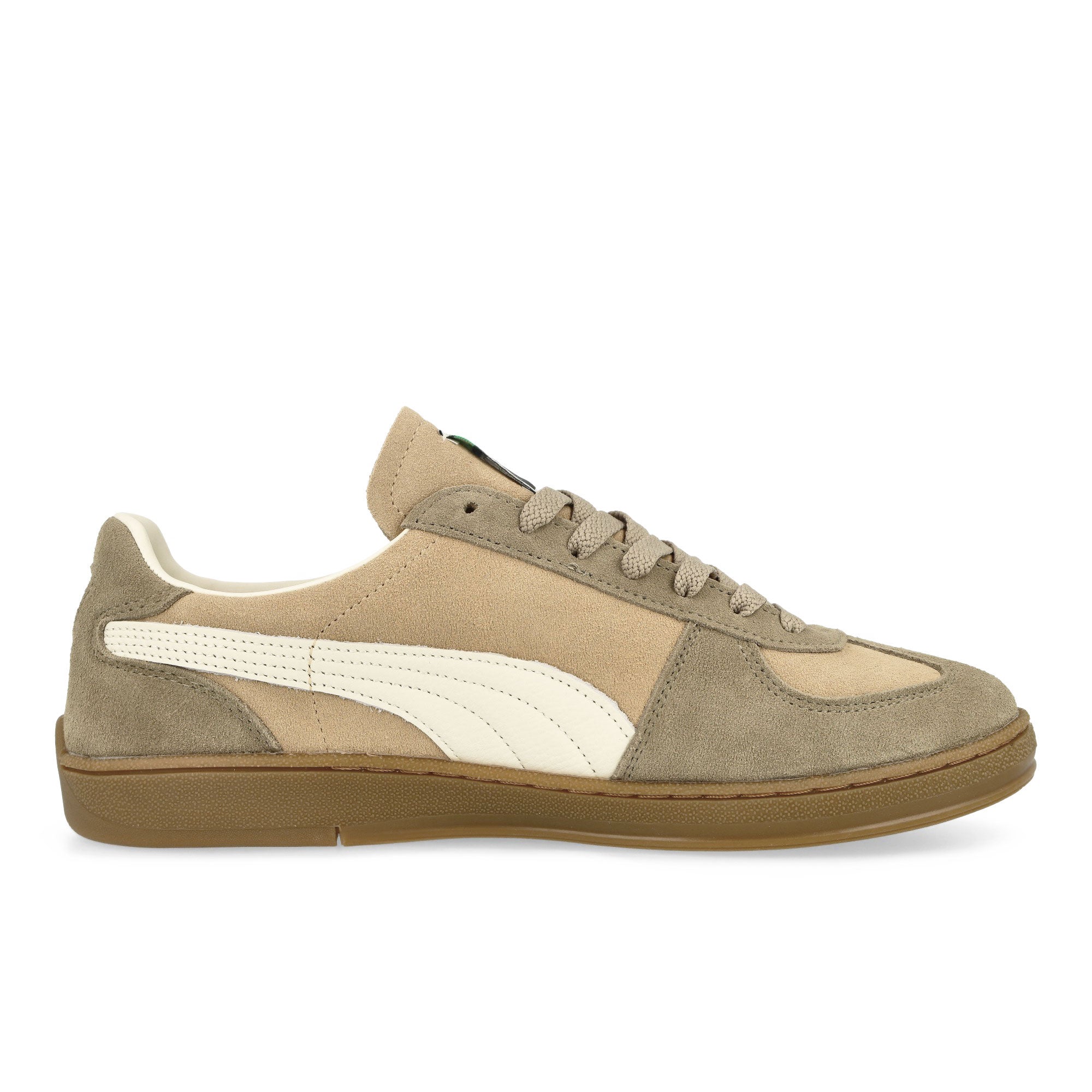 Puma Super Team SD Sand Dune-Frosted Ivory Low Top Sneakers Silhouette | Overkill