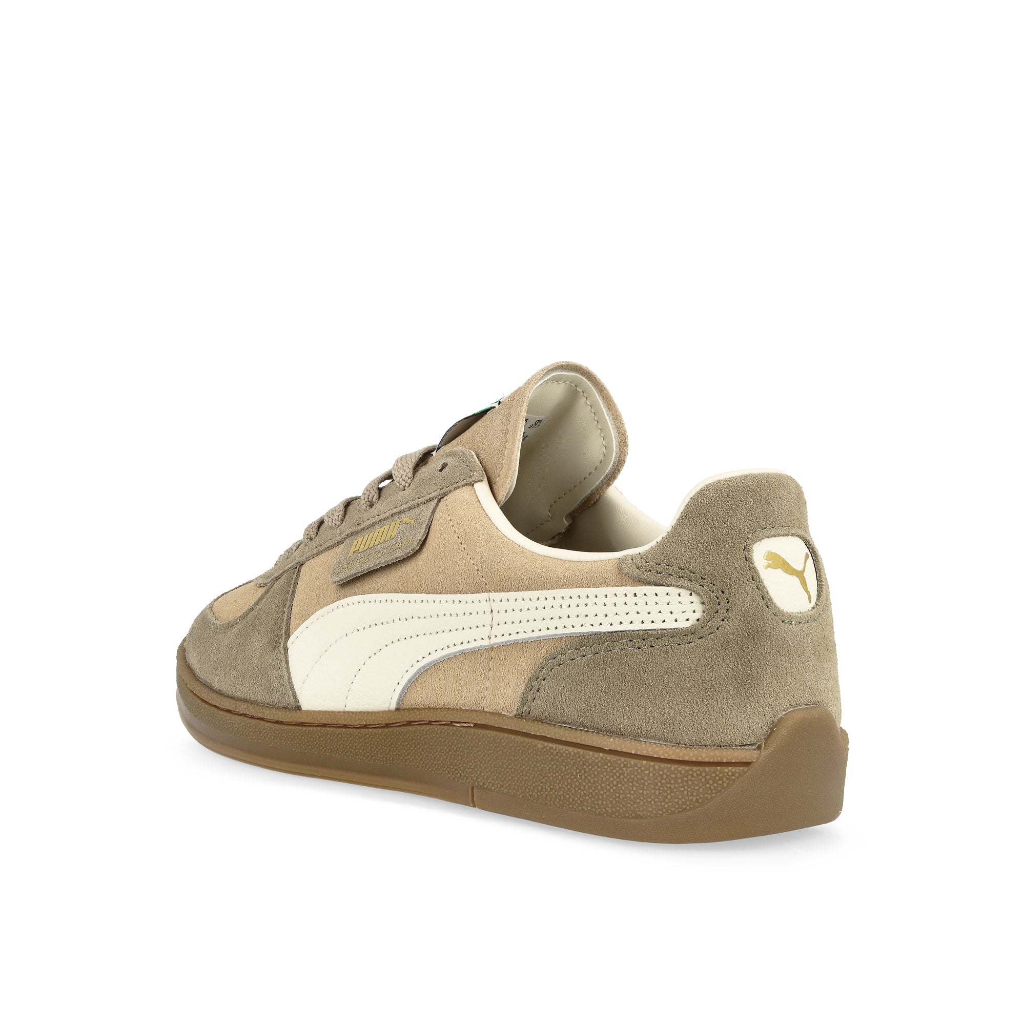 Puma Super Team SD Sand Dune-Frosted Ivory Low Top Sneakers Material | Overkill