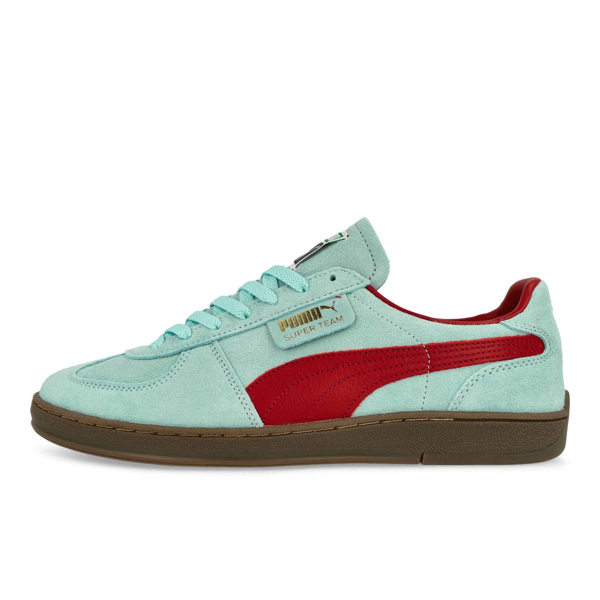 Puma Super Team SD Safe Lake / Dark Crimson Low Top Sneakers 398528 07 | Overkill