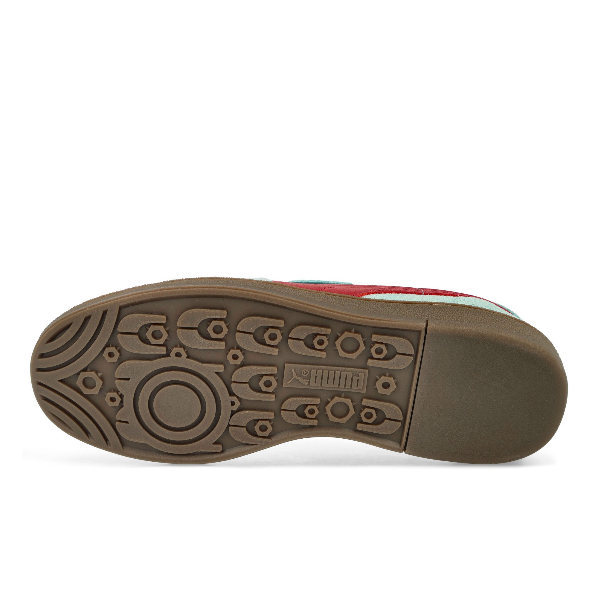 Puma Super Team SD Safe Lake / Dark Crimson Low Top Sneakers Detail View 1 | Overkill