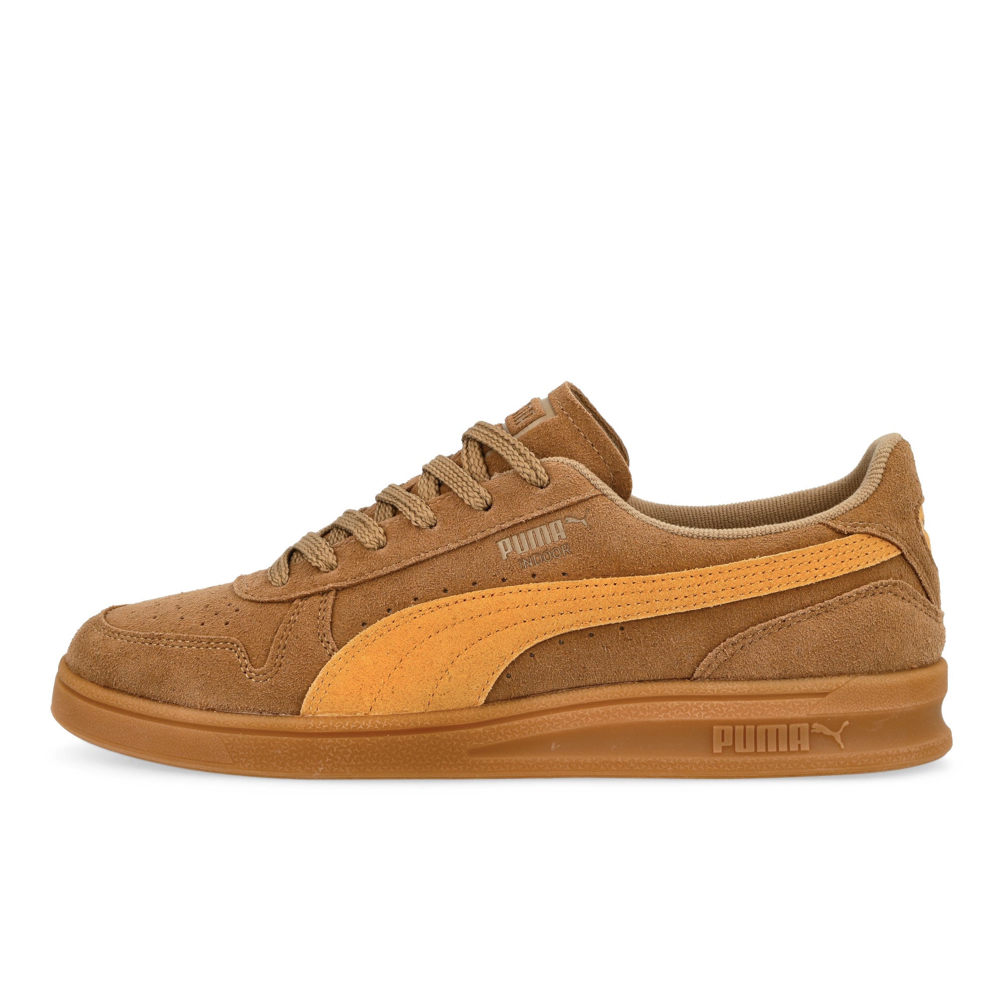 Puma Indoor R-Suede Chocolate Chip - Sport Yellow Low Top Sneakers 398531 02 | Overkill