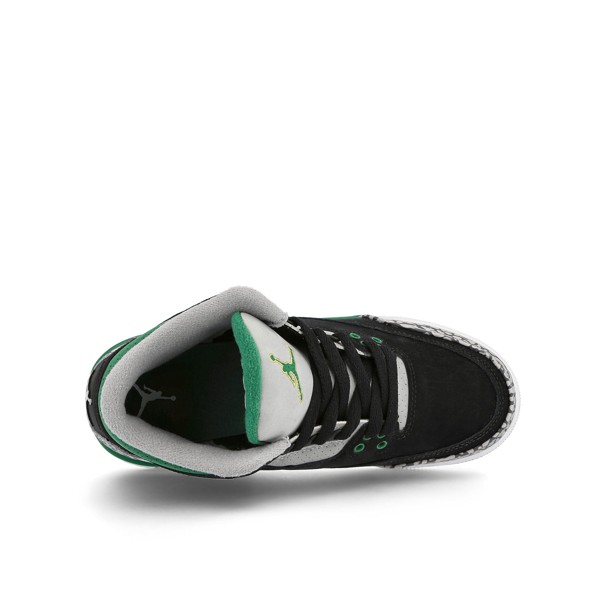 Jordan Air Jordan 3 Retro GS Black / Pine Green - Silver - White Detail view 1 | Overkill