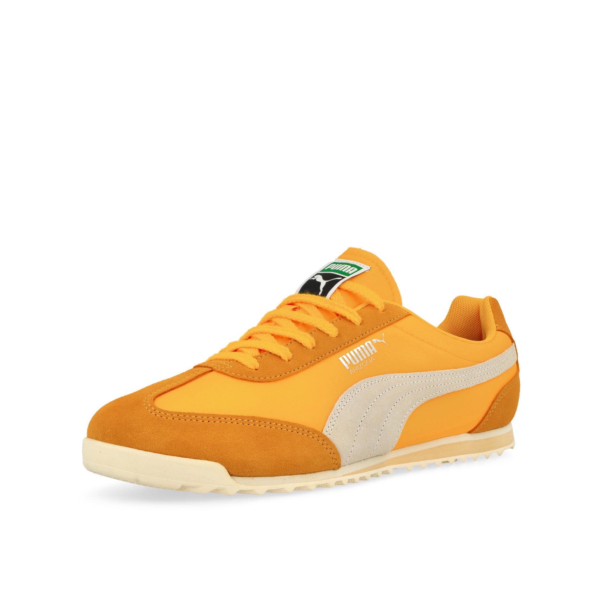 Puma Arizona Nylon Sun Stream - Vapor Gray Low Top Sneakers Close Up | Overkill