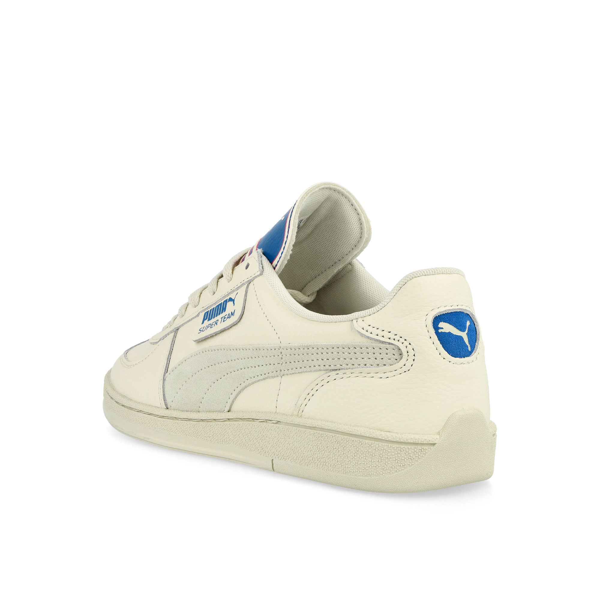 Puma Super Team 90s Warm White - Vapor Gray Low Top Sneakers Material | Overkill