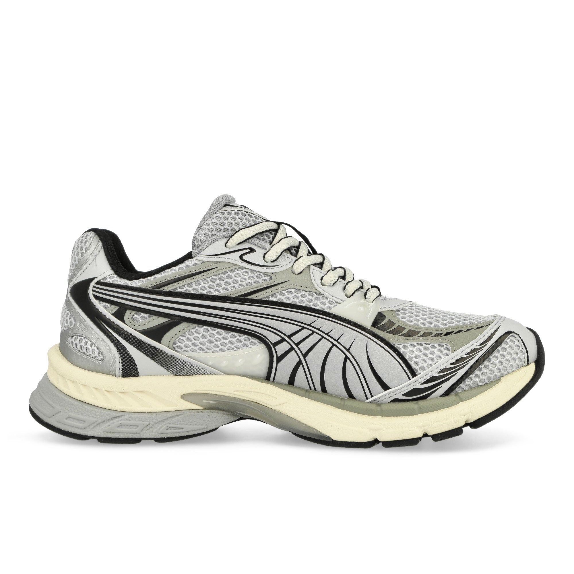 Puma Veritana Essence Platinum Gray - Frosted Ivory Low Top Sneakers Silhouette | Overkill