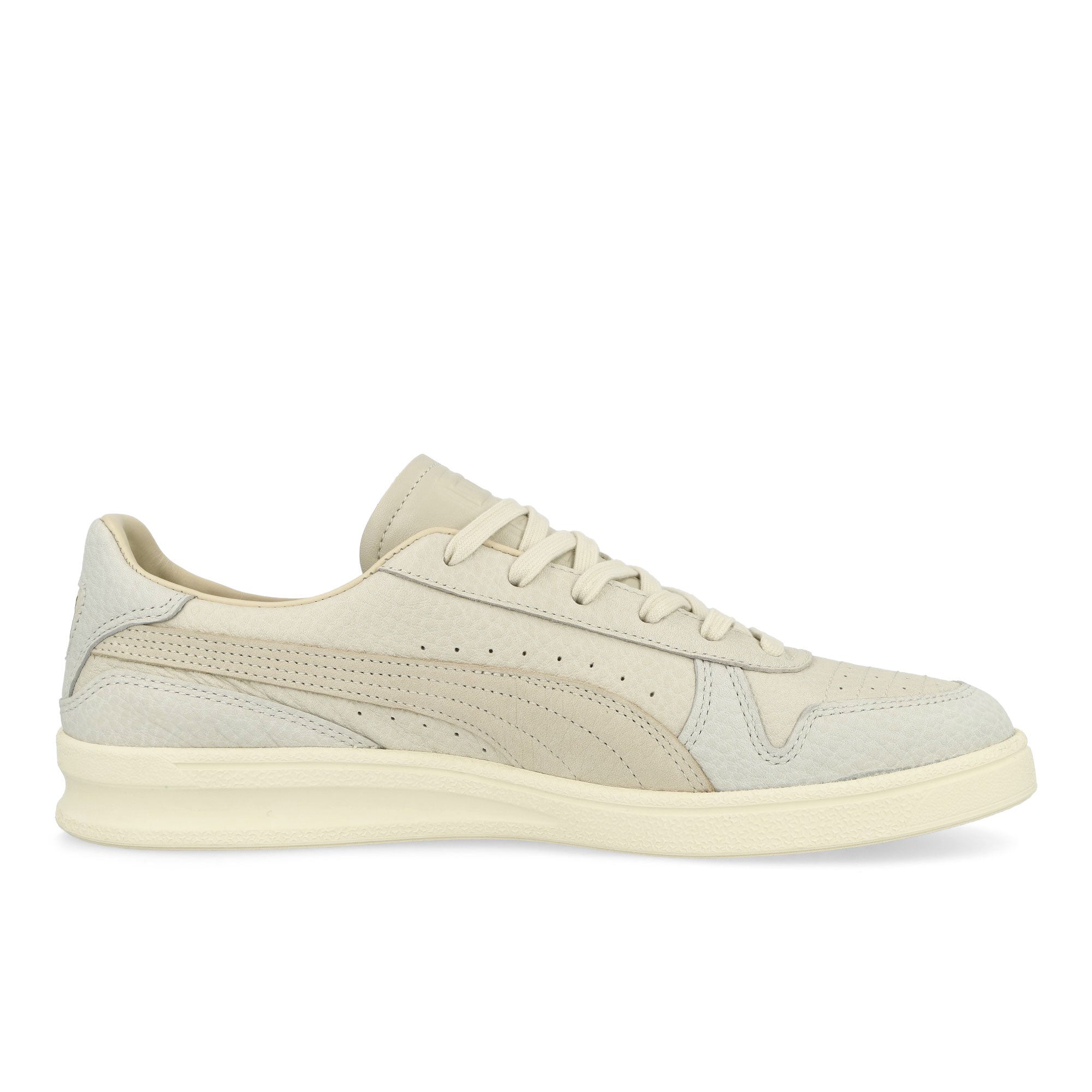 Puma Indoor MII Warm White - Vapor Gray Low Top Sneakers Silhouette | Overkill