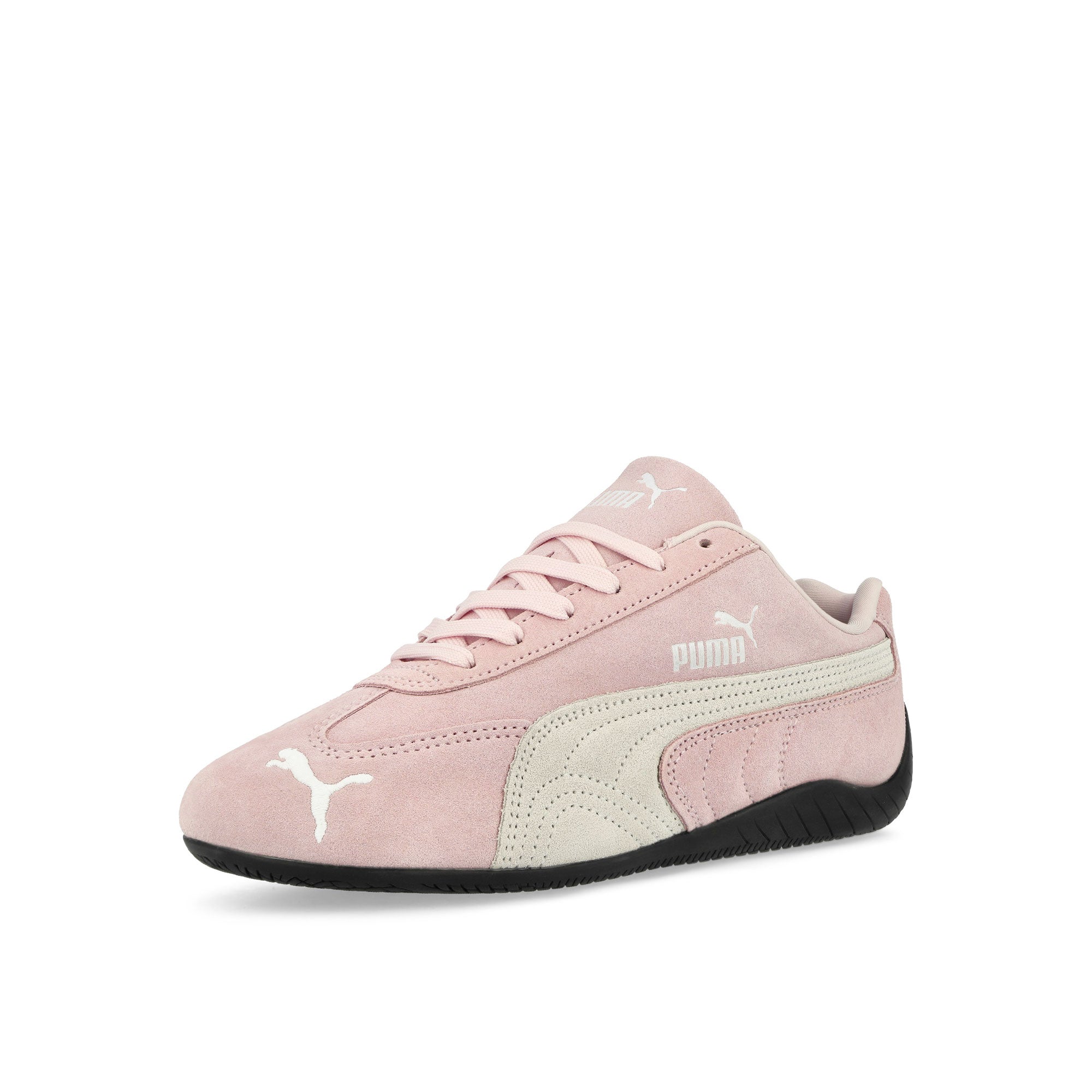 Puma Speedcat OG Whisp Of Pink - PUMA White Low Top Sneakers Close Up | Overkill
