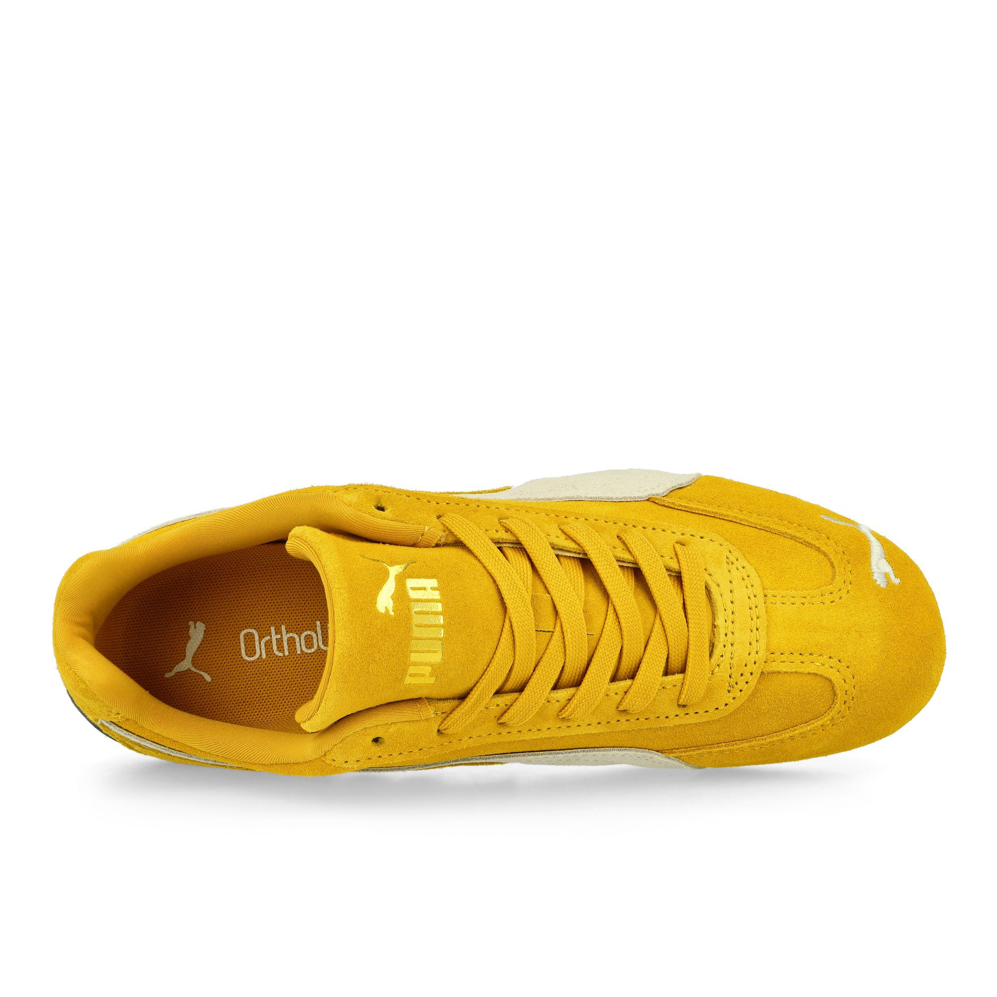 Puma Speedcat OG Archive Gold - PUMA White Low Top Sneakers Detailfoto | Overkill