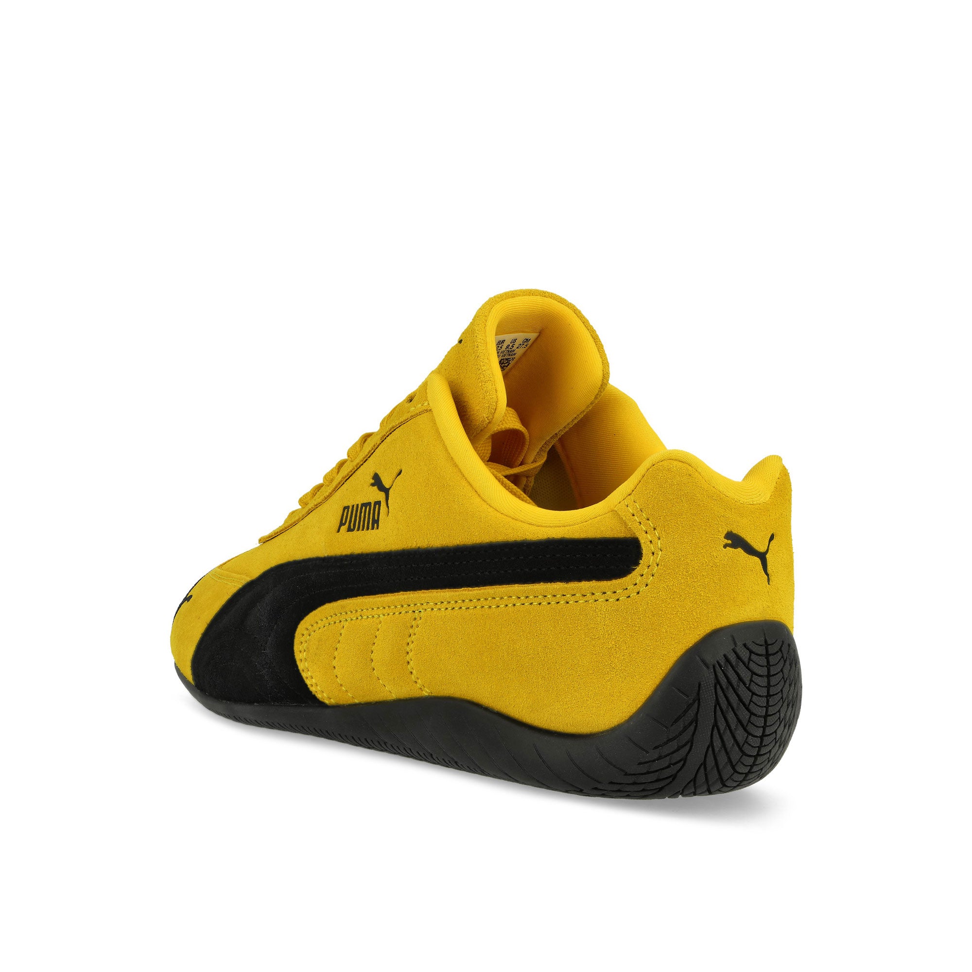 Puma Speedcat OG Pelé Yellow - Puma Black Low Top Sneakers Material | Overkill