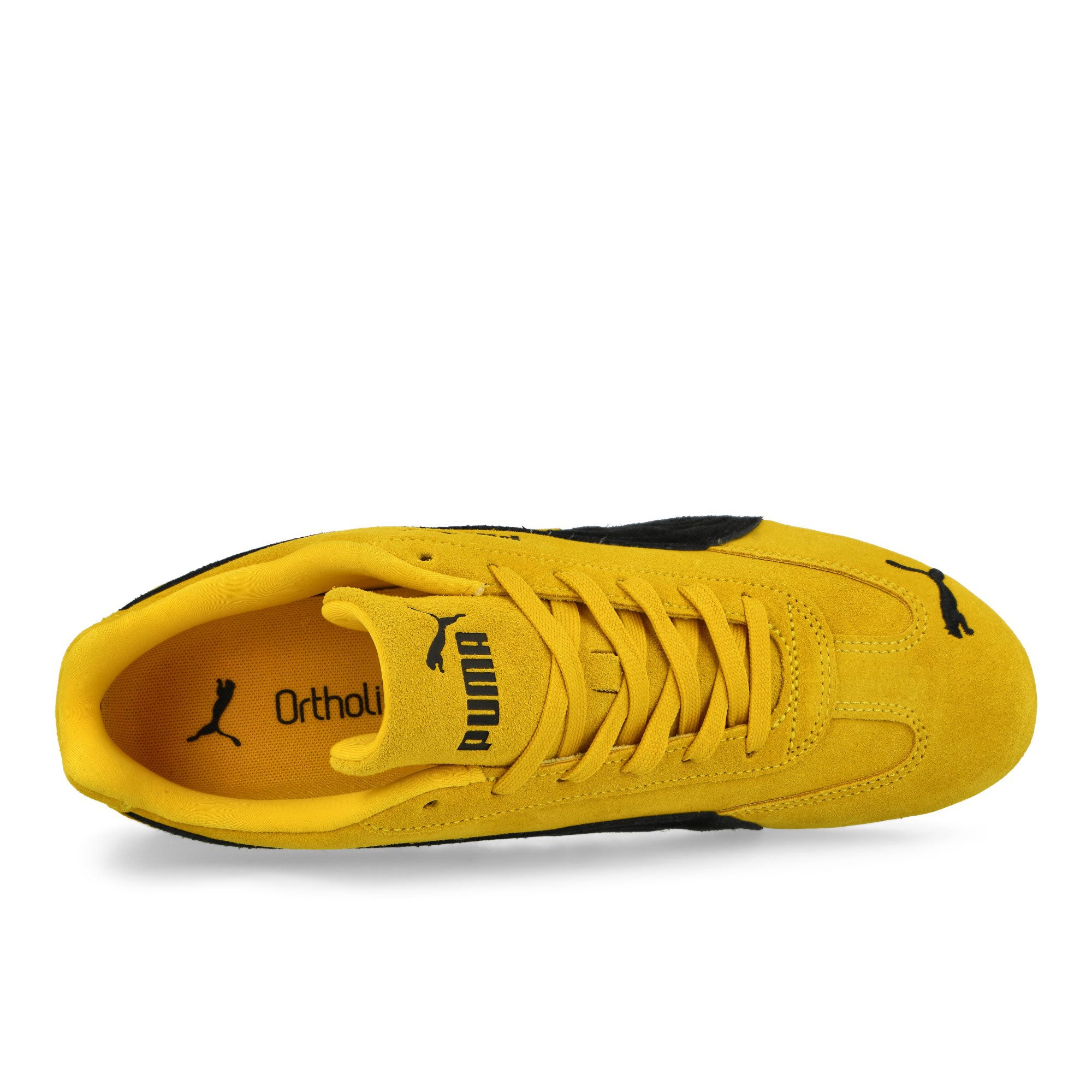 Puma Speedcat OG Pelé Yellow - Puma Black Low Top Sneakers Detailfoto | Overkill
